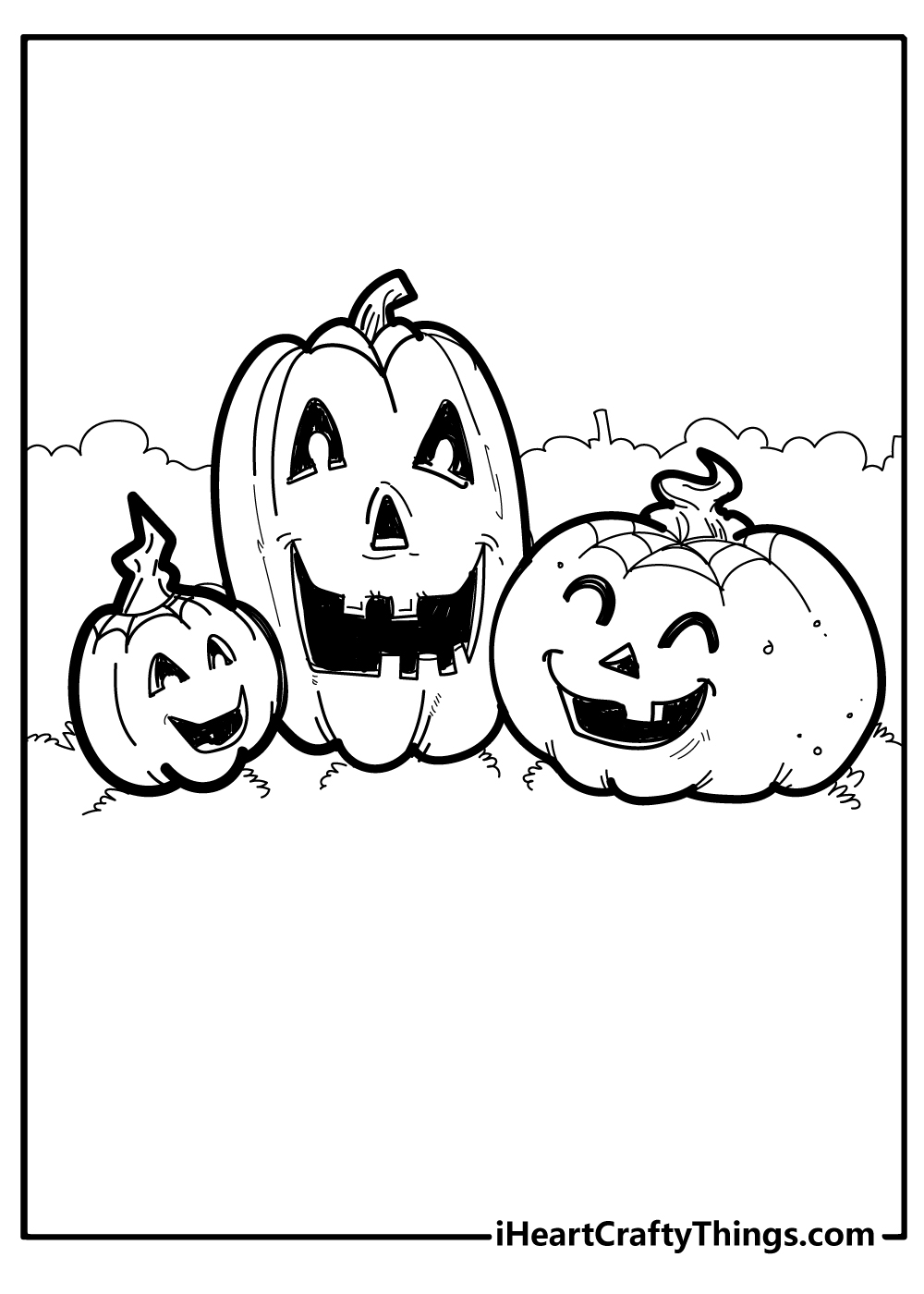 25 Pumpkin Coloring Pages Free Easy Printable PDFs 