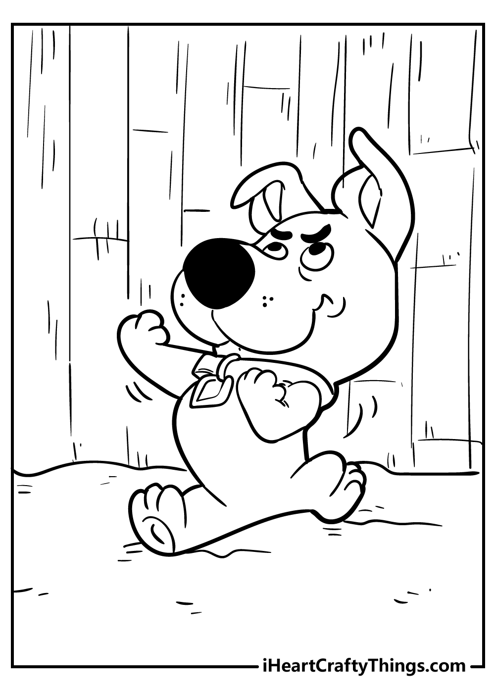 Scooby Doo Free Printable Coloring Pages