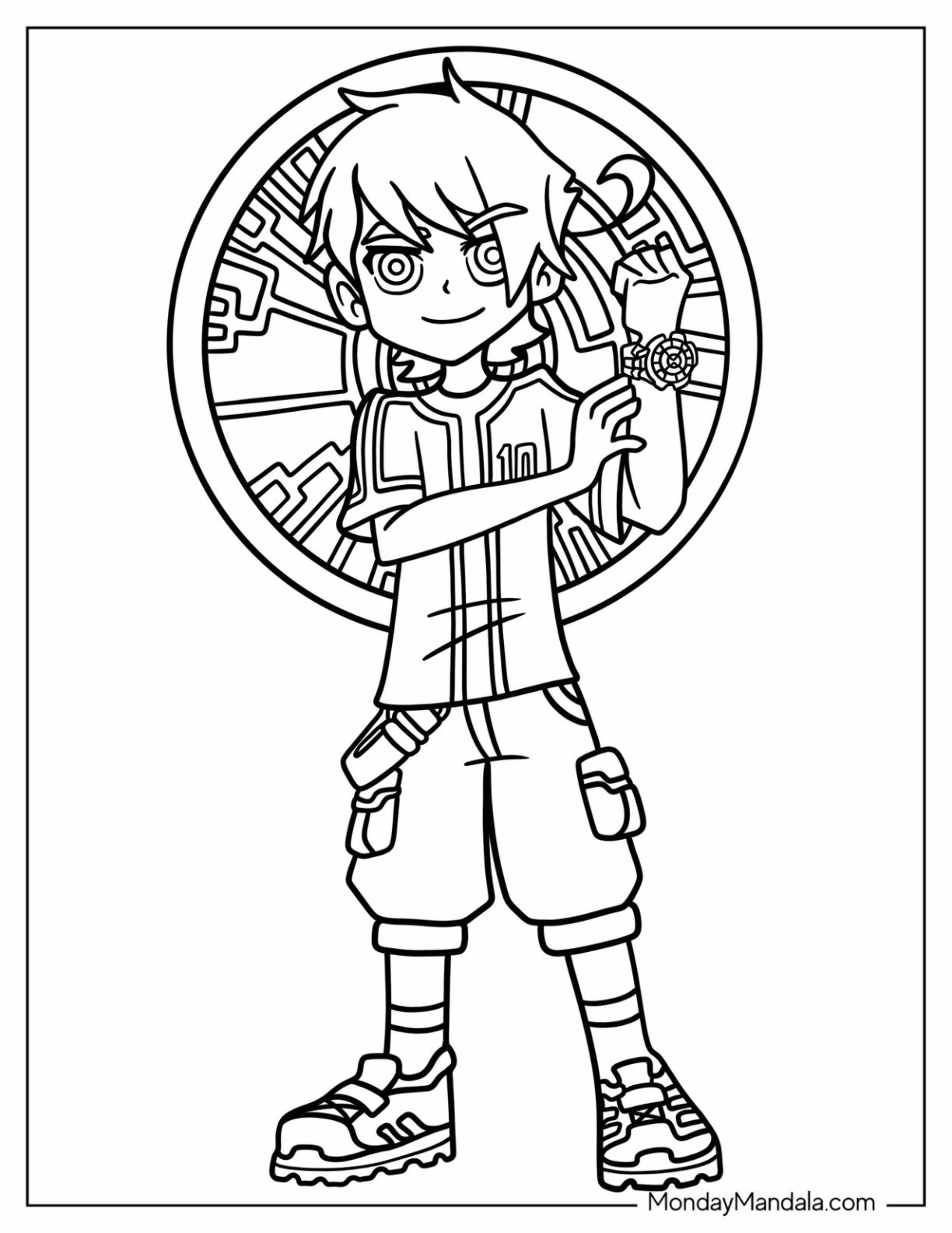 Ben 10 Printable Coloring Pages