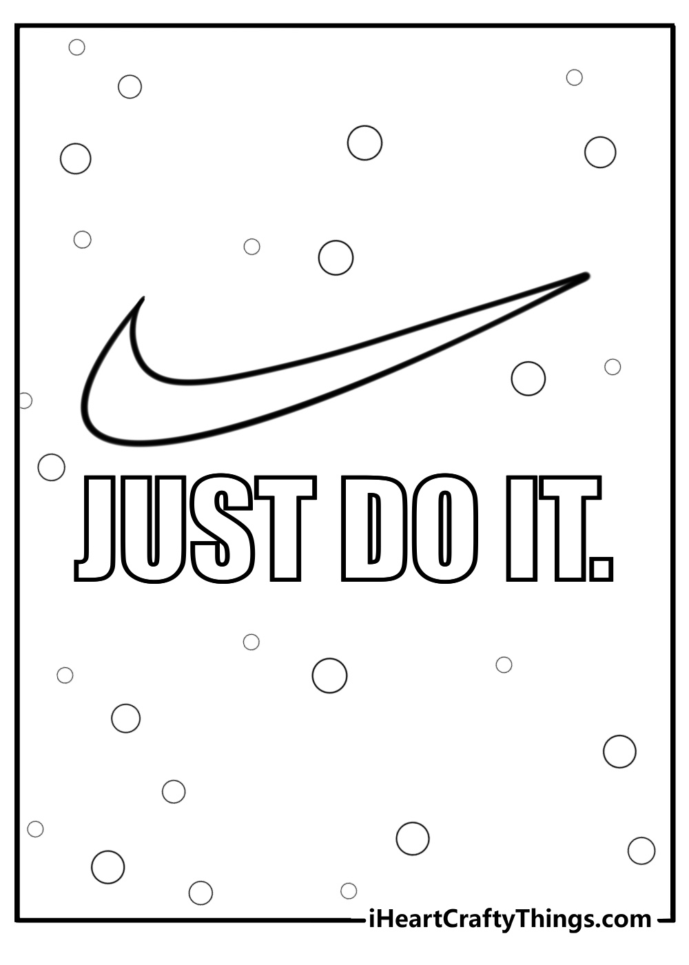 Nike Coloring Pages Printable