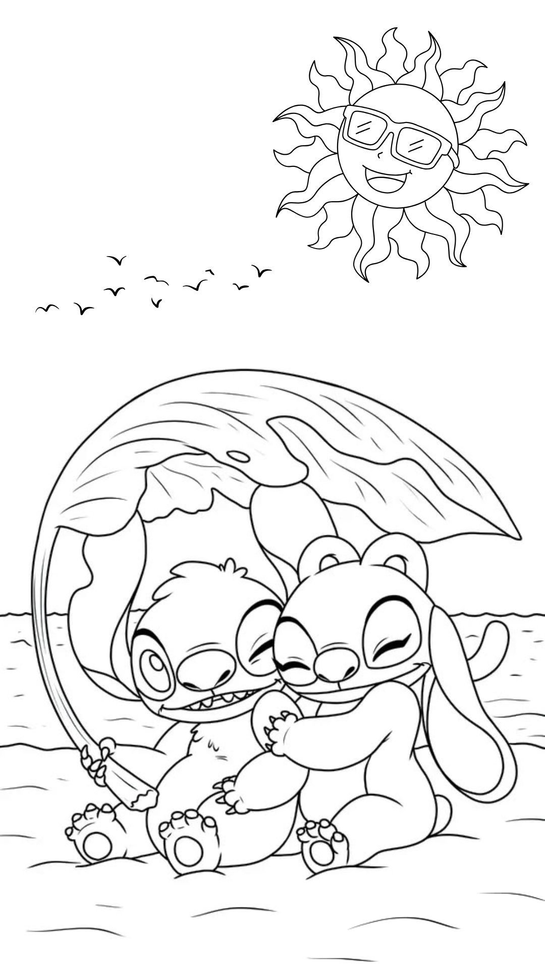 26 Stitch Coloring Pages Download For Kids