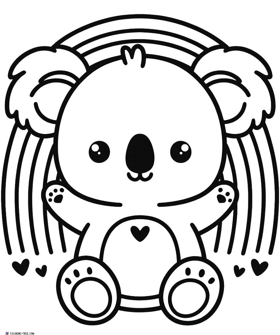 2851 Page A Koala Bear With A Rainbow The Sight Of Such A 
