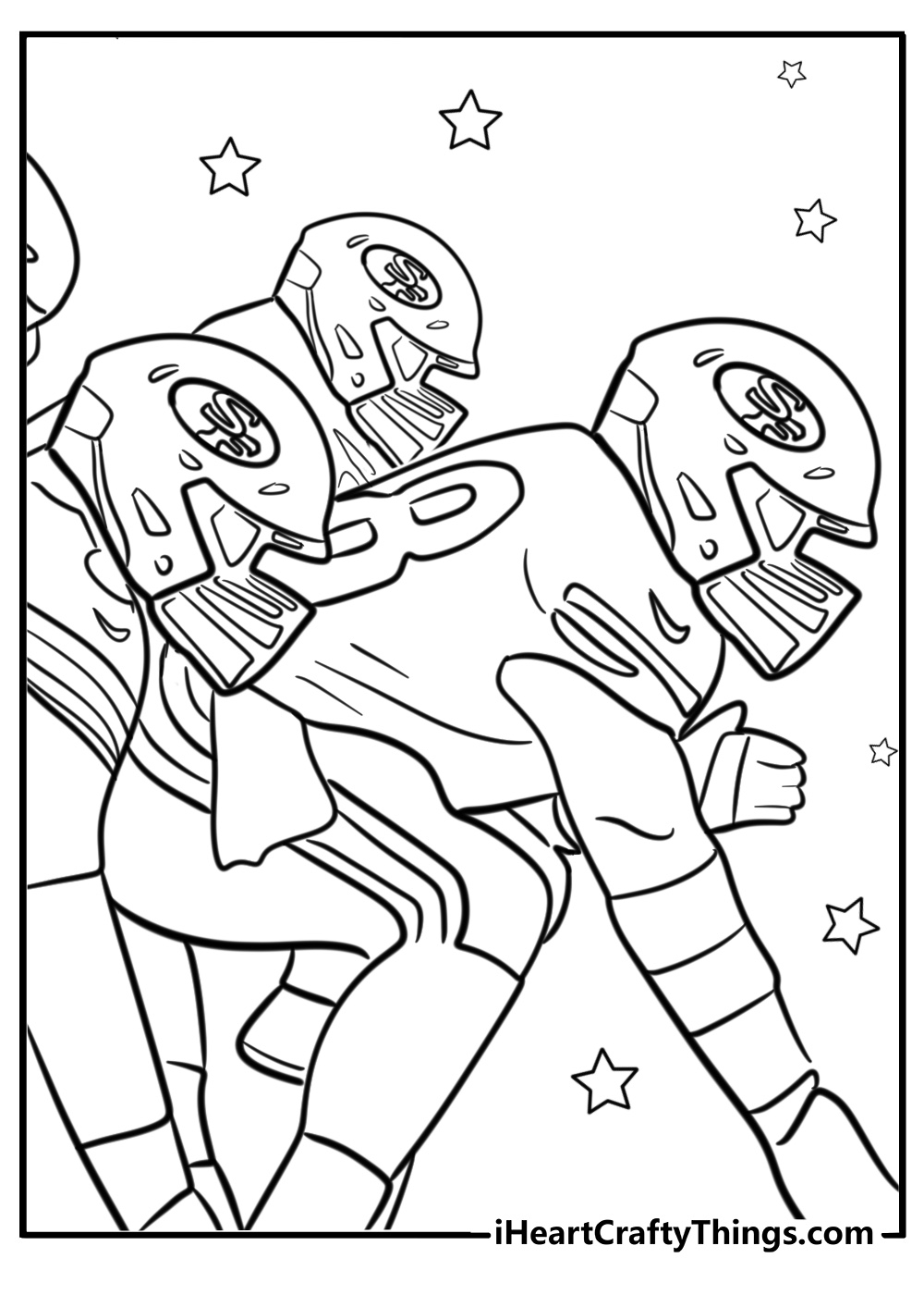 29 San Francisco 49ers Coloring Pages Free Printable PDFs 