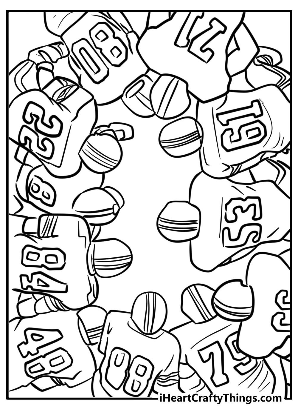 Printable 49ers Coloring Pages
