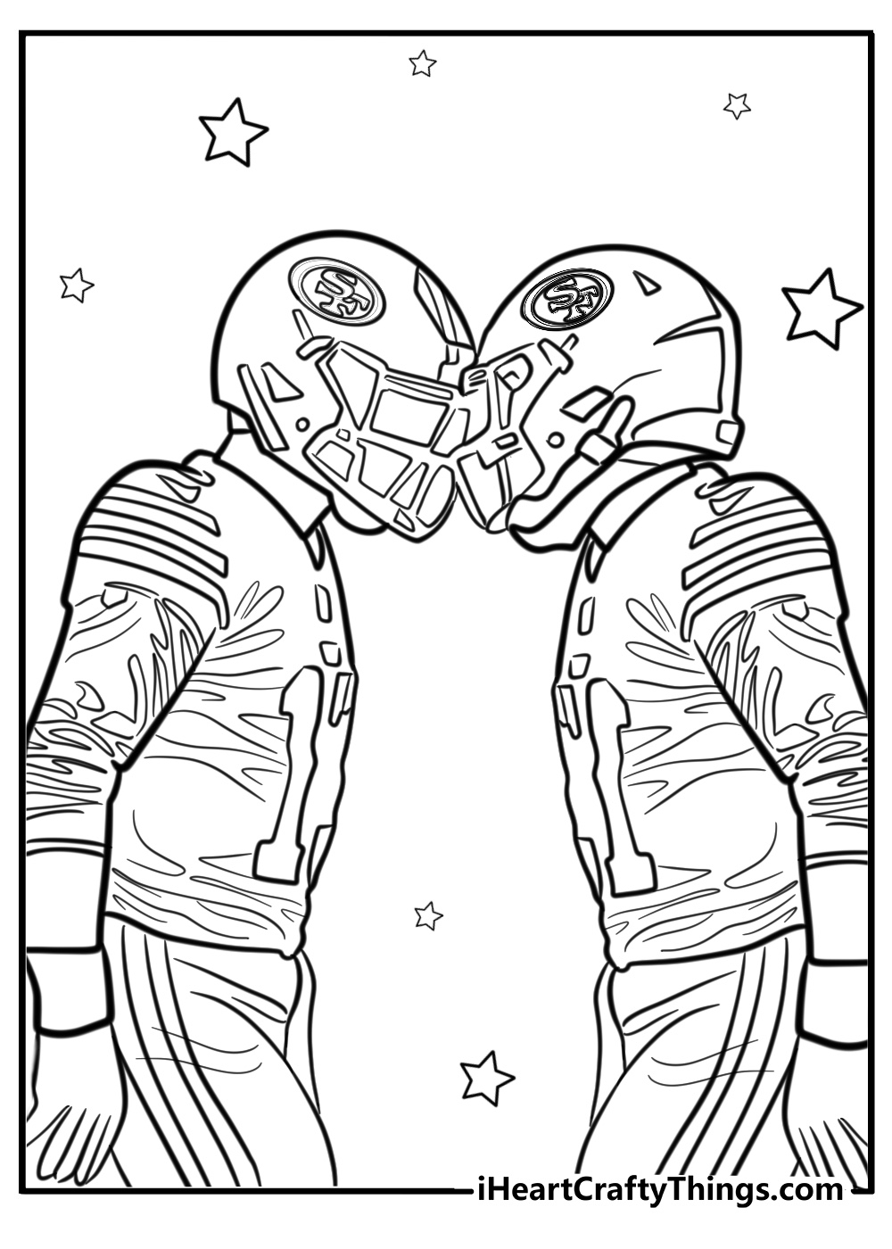 29 San Francisco 49ers Coloring Pages Free Printable PDFs 