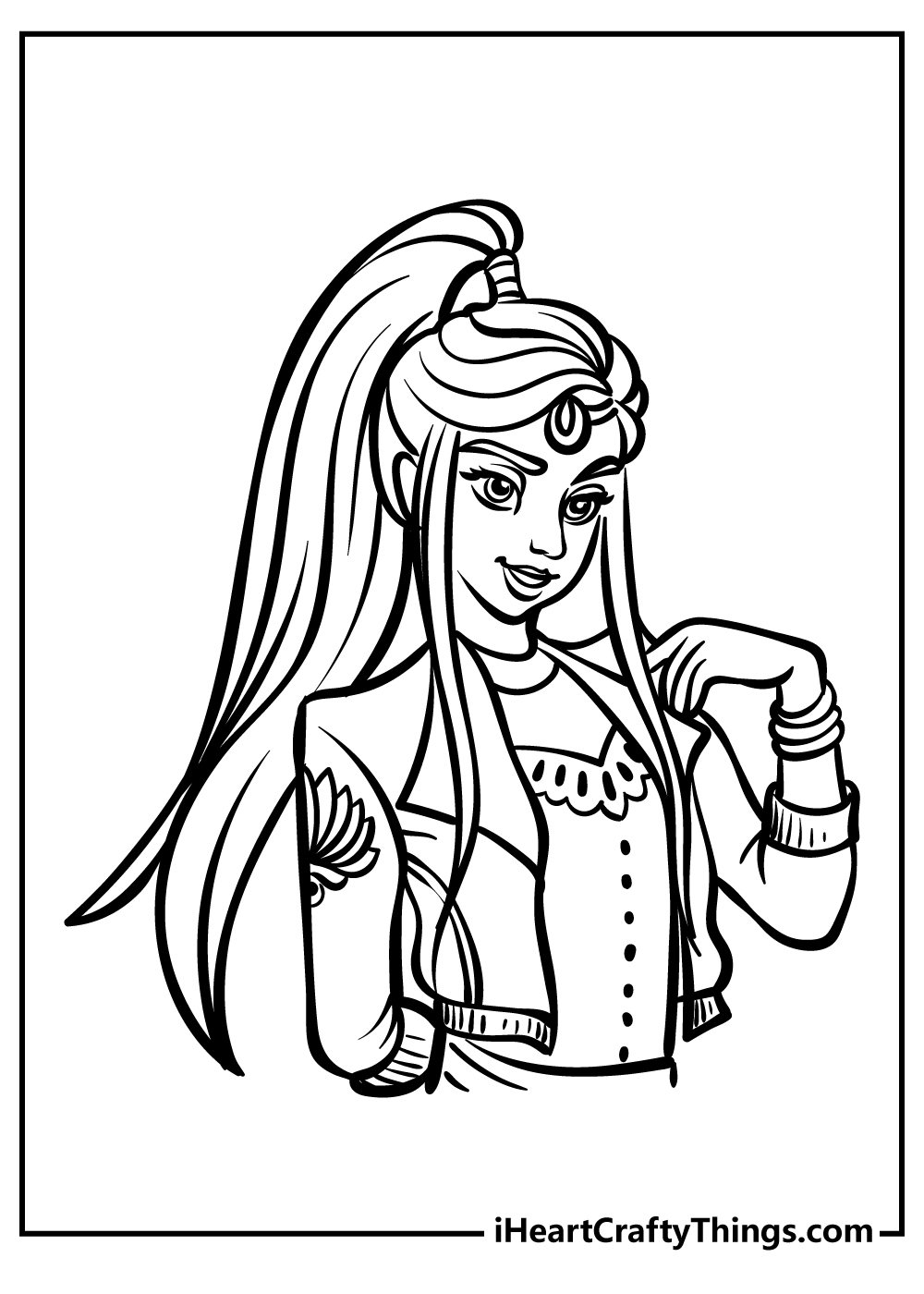 Free Printable Descendants Coloring Pages
