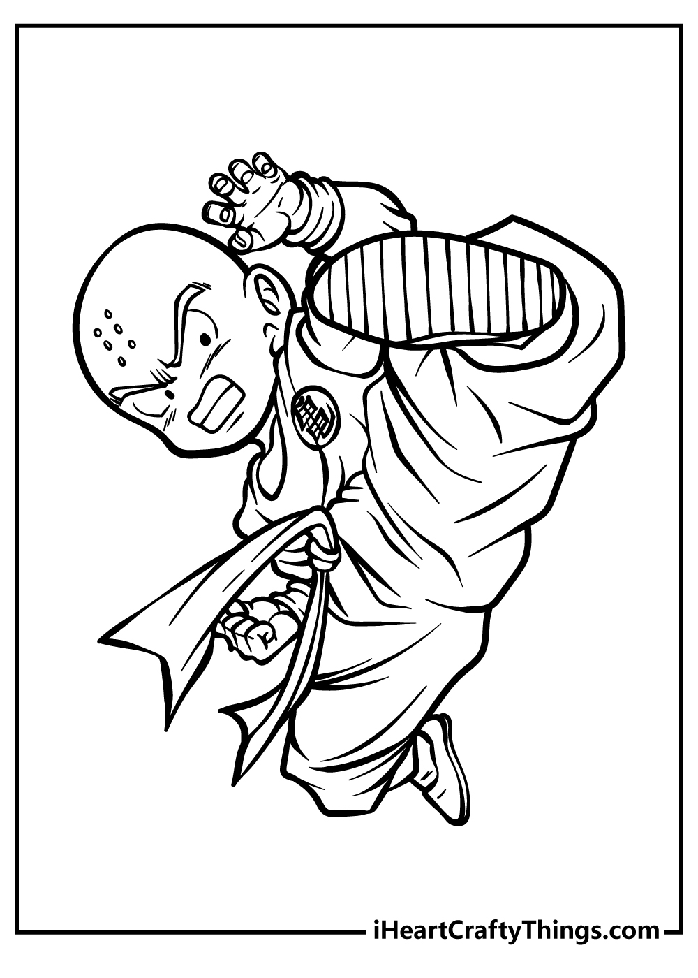 Printable Coloring Pages Dragon Ball Z