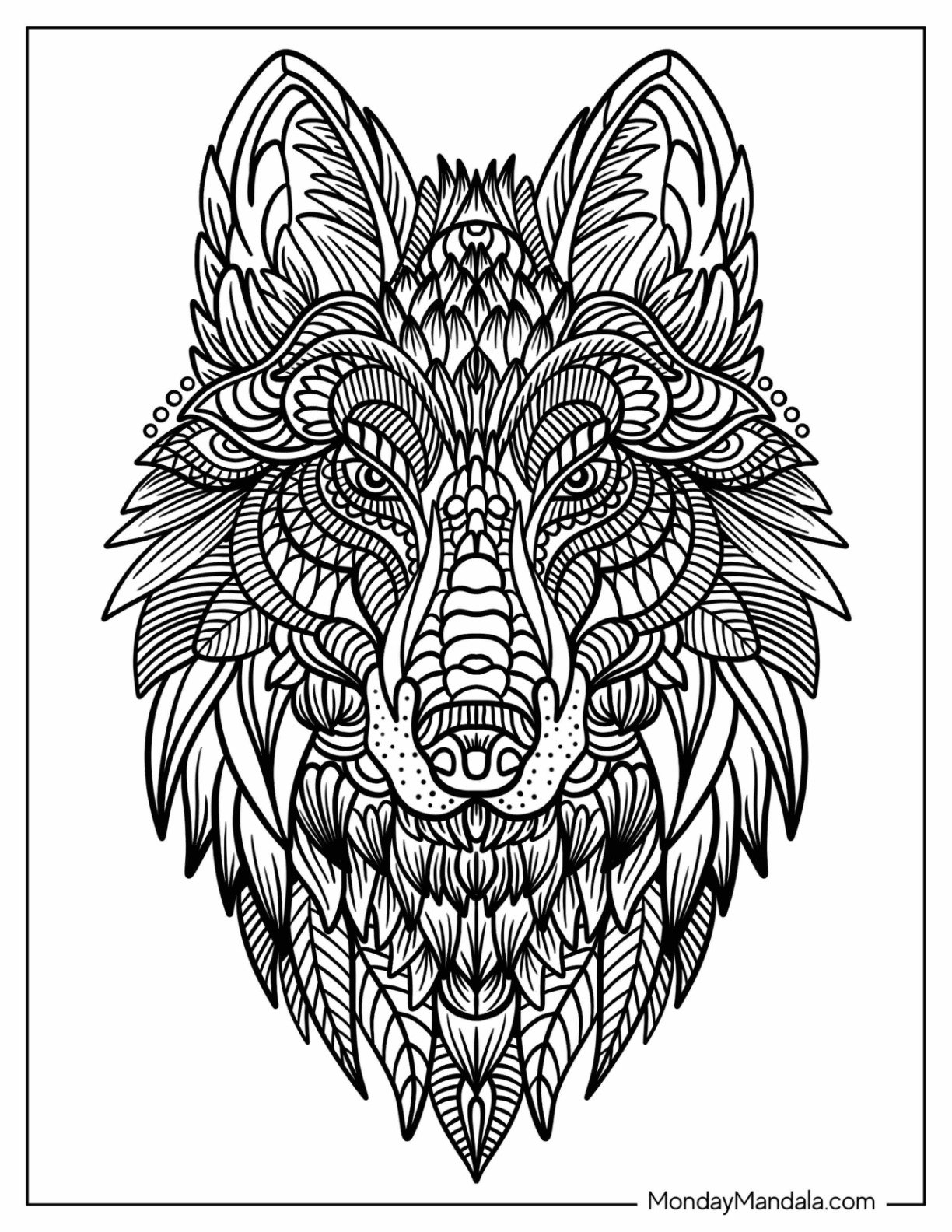 30 Zentangle Coloring Pages Free PDF Printables 
