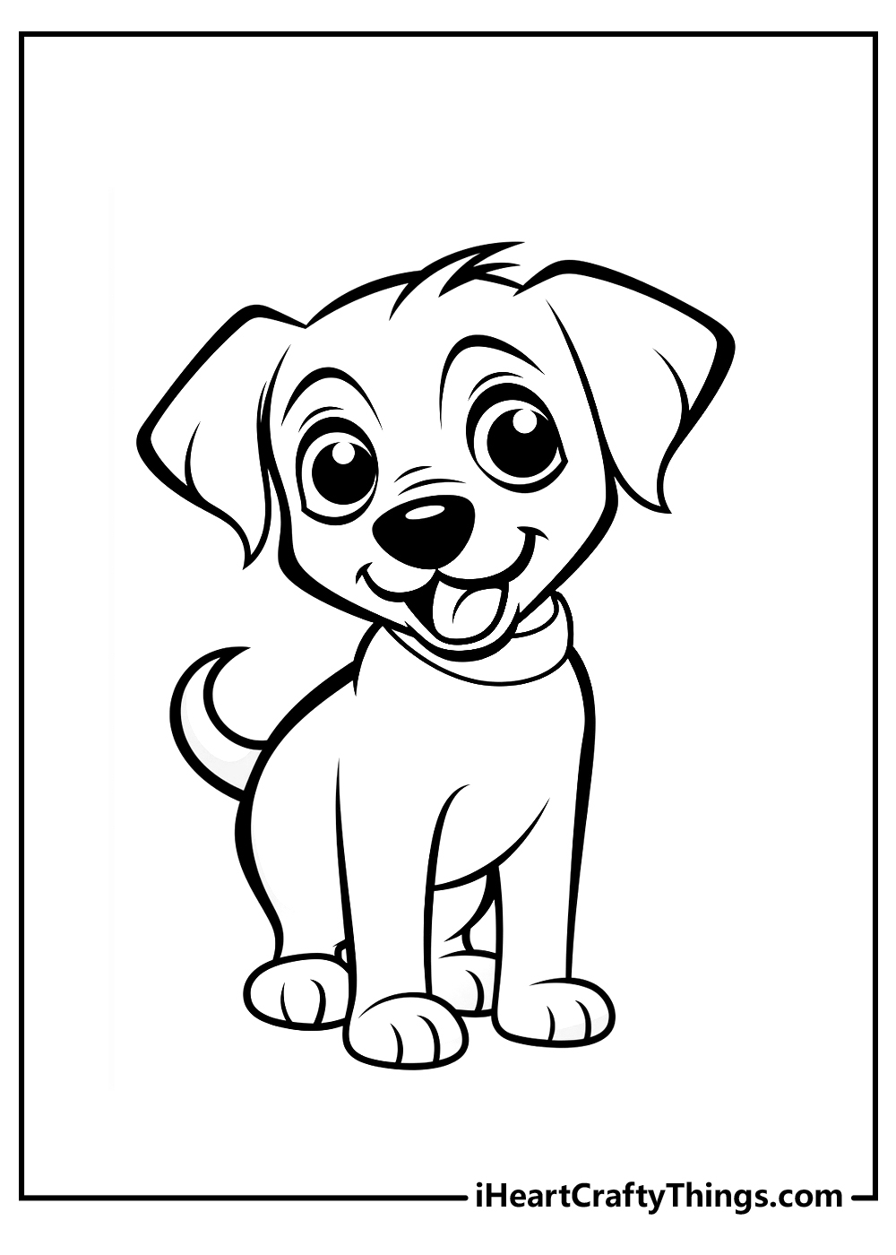 300 Dog Coloring Pages Free PDF Printables For Kids