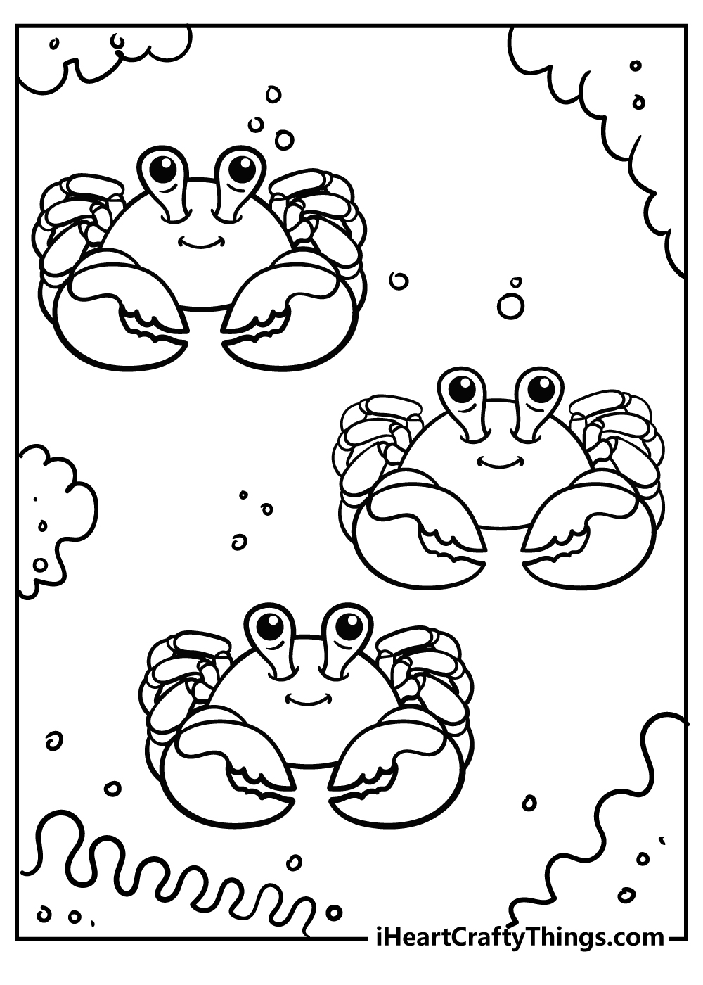 Printable Coloring Pages Sea Animals
