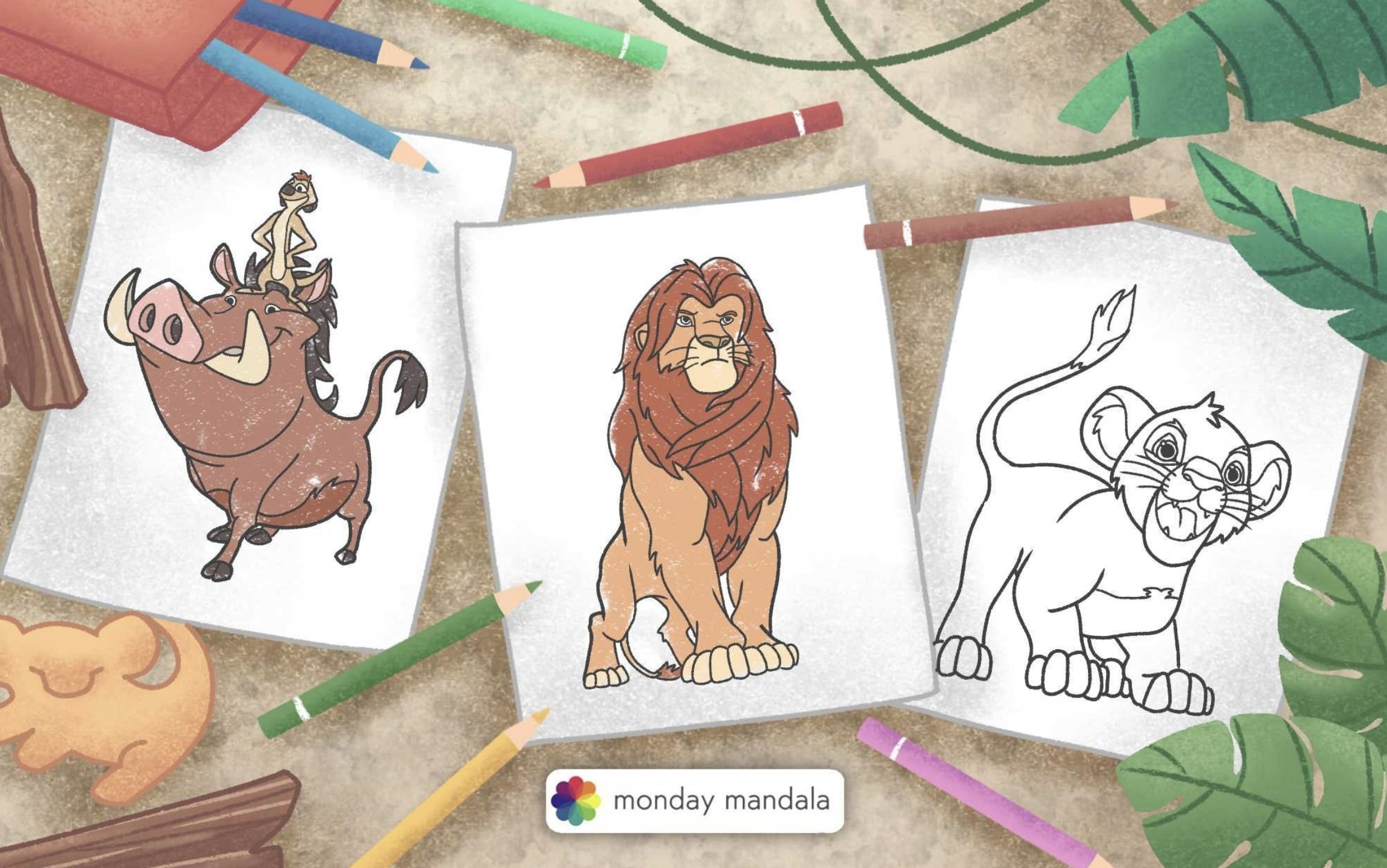 32 Lion King Coloring Pages Free PDF Printables 