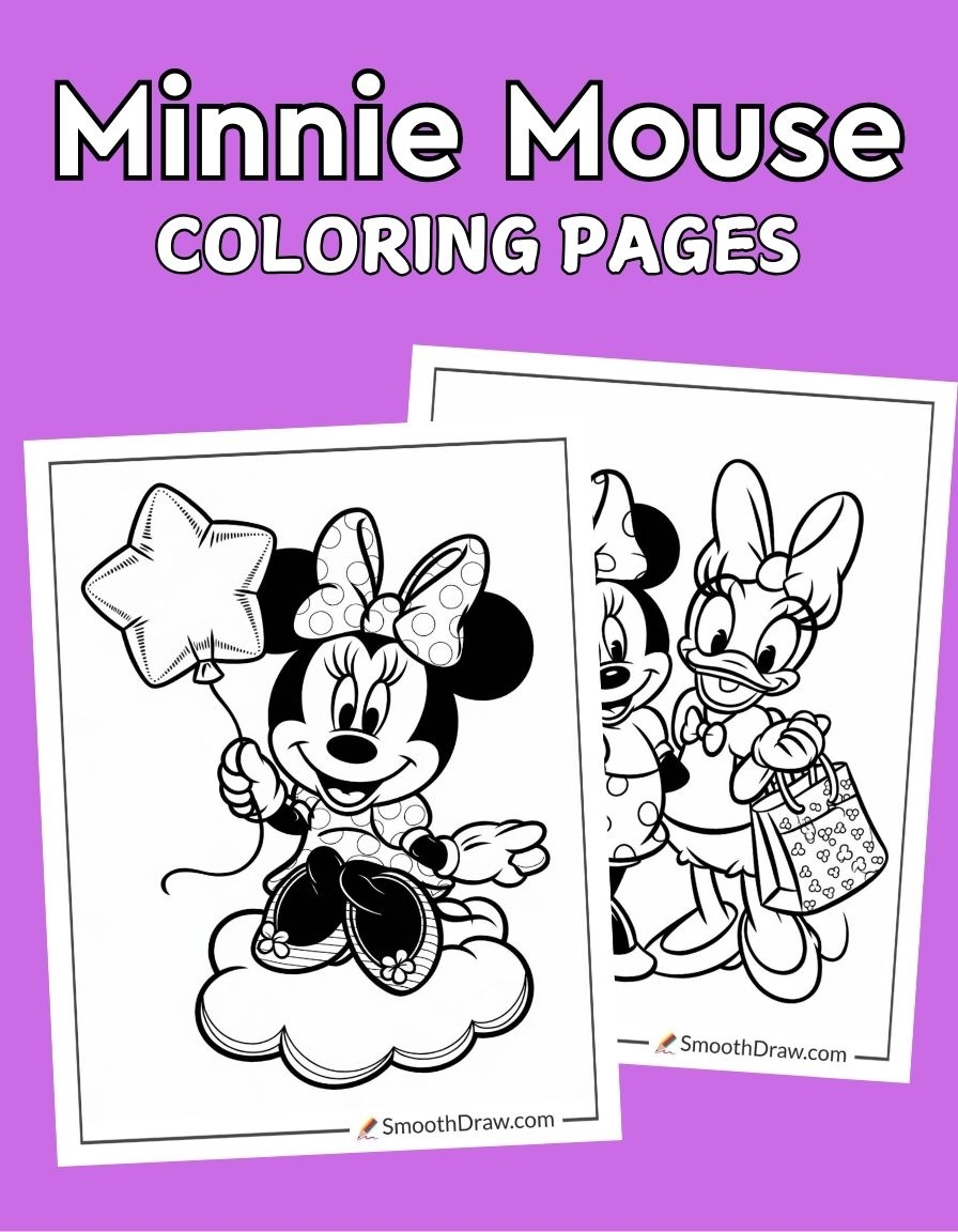 32 Minnie Mouse Coloring Pages Free Printables 