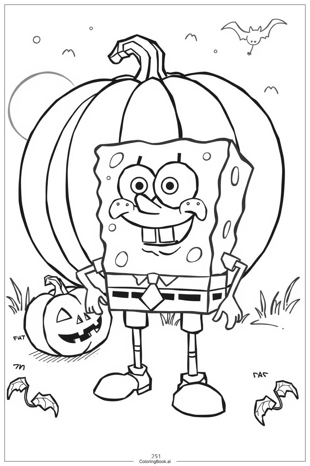 32 Spongebob Coloring Pages Free PDF PNG Printables 