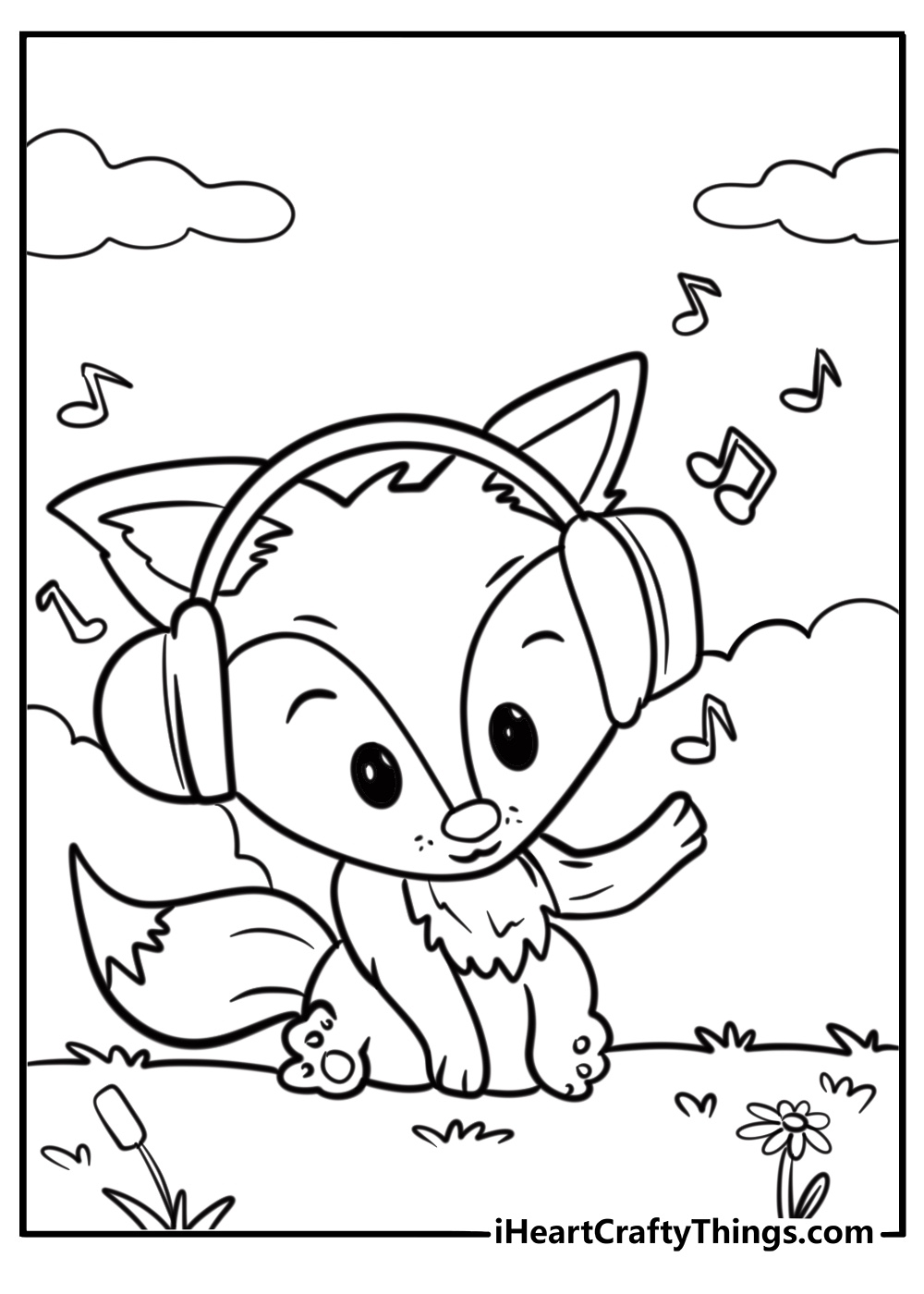 35 Easy Fox Coloring Pages 100 Free Printables 