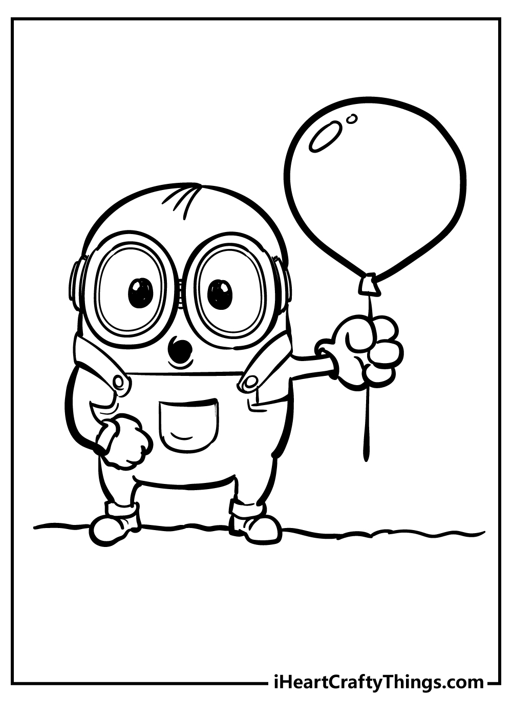Printable Coloring Pages Minions