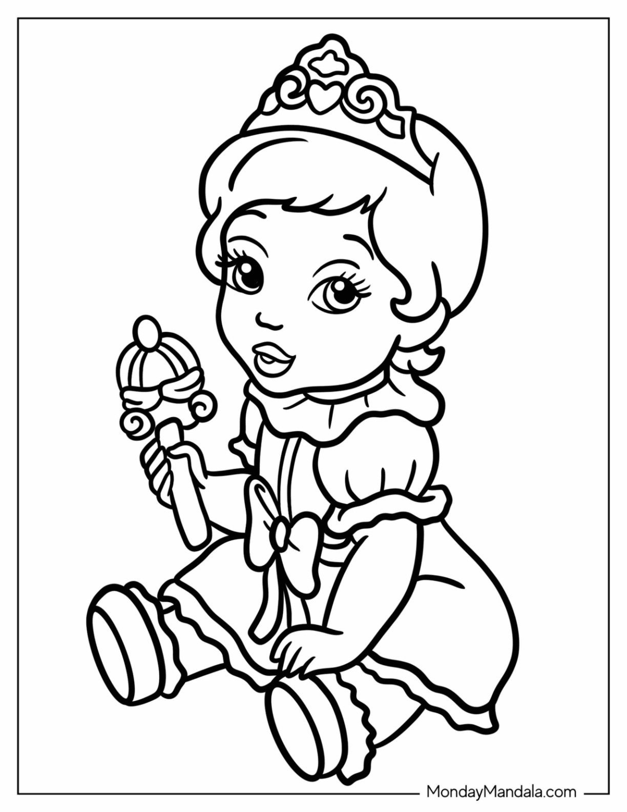 Free Cinderella Coloring Pages