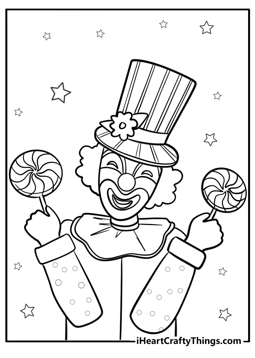 36 New Clown Coloring Pages 100 Free To Print 
