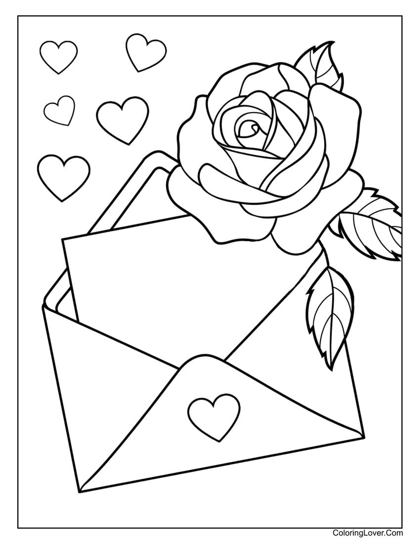 36 Rose Coloring Pages Free Printables For All Ages 