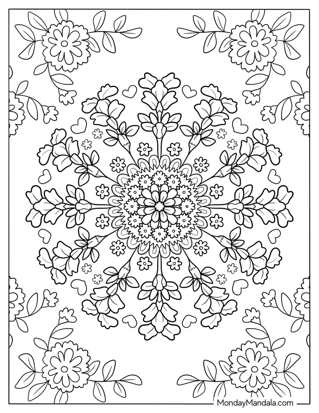36 Spring Coloring Pages Free PDF Printables 