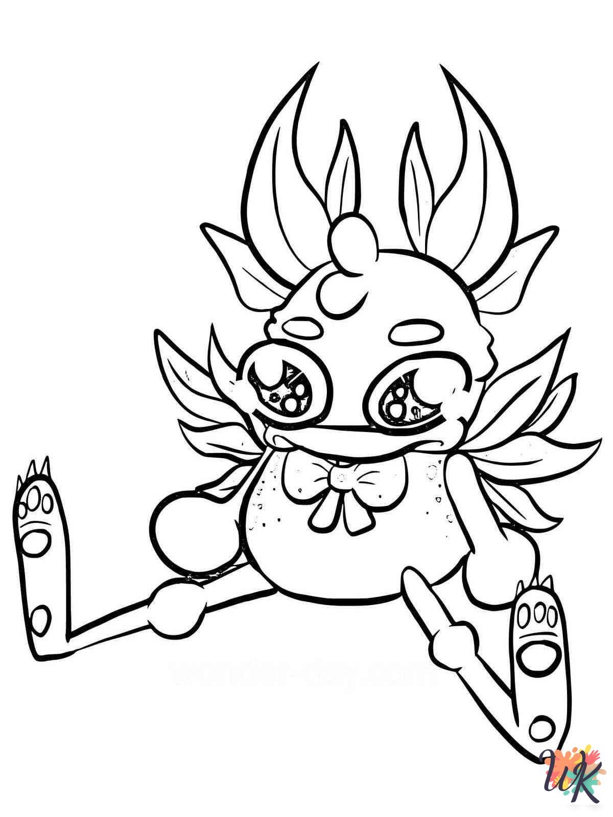 37 My Singing Monsters Coloring Pages Create Your Own Musical Band