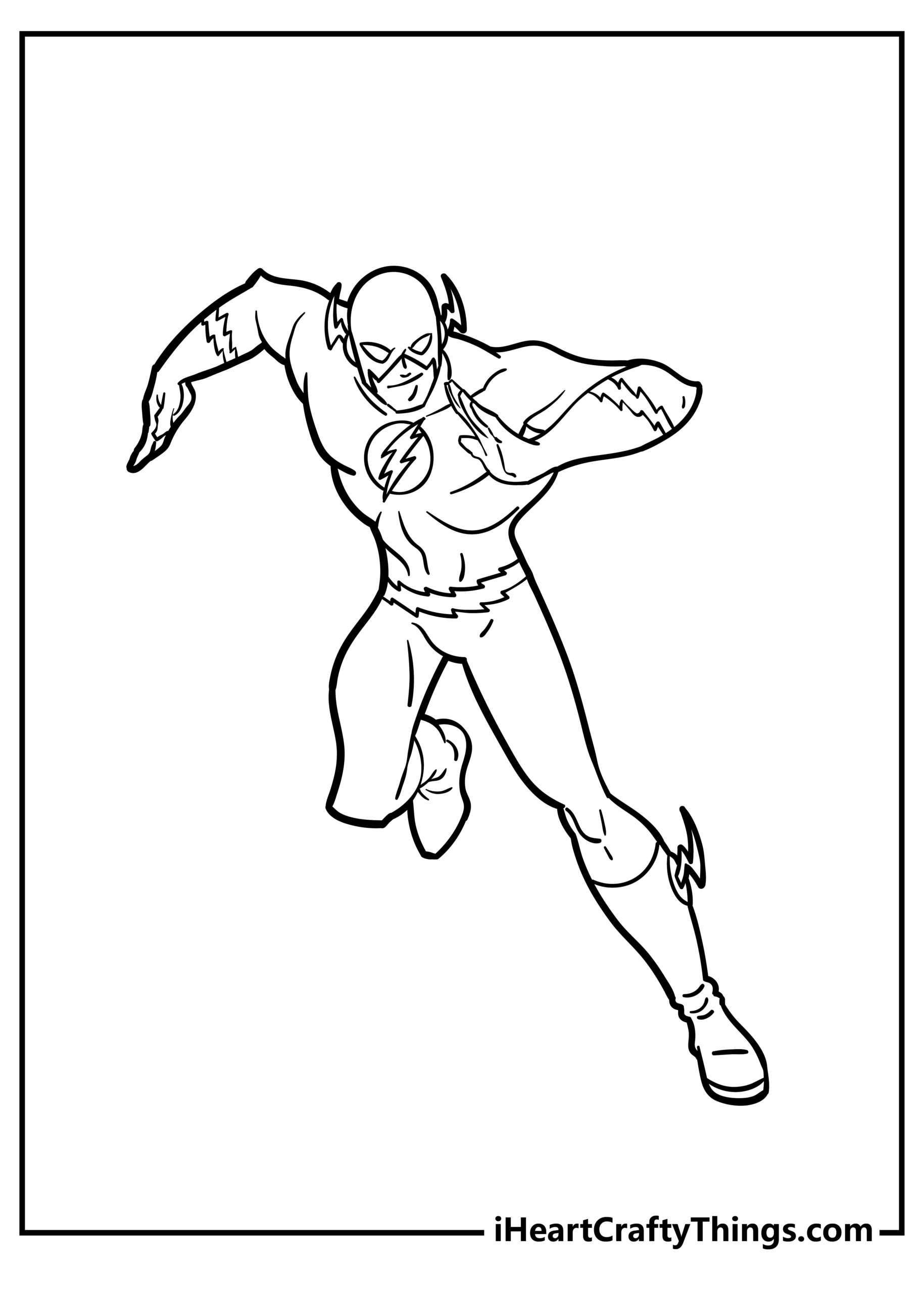 Superhero Coloring Pages Free