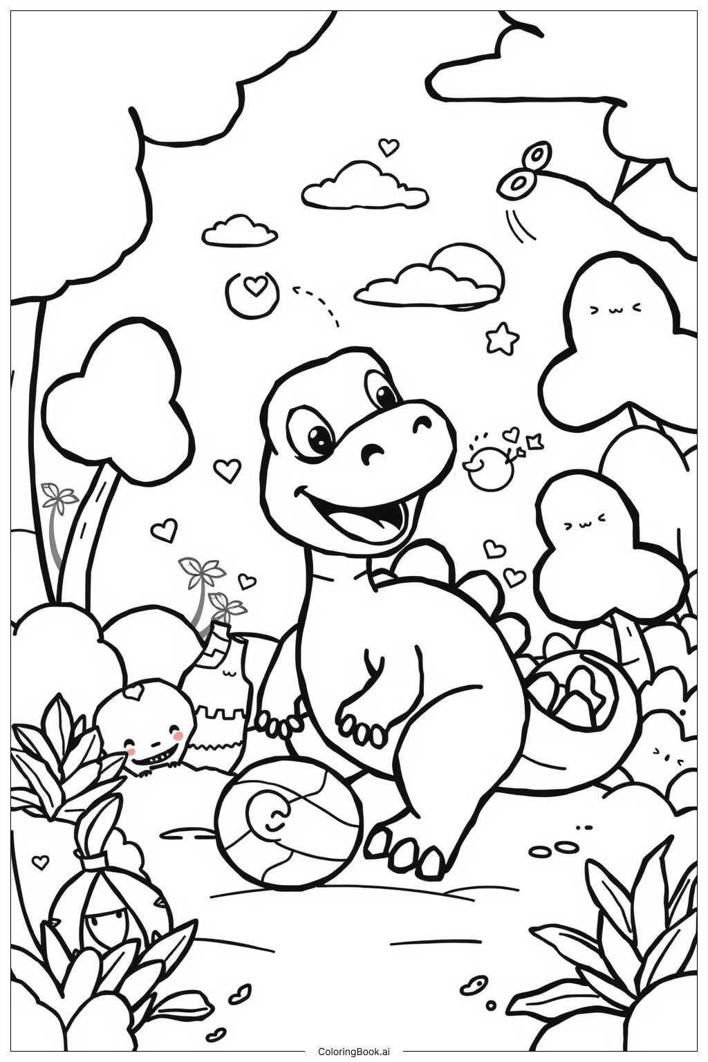 41 Dinosaur Coloring Pages Free PDF U0026 PNG Printables 