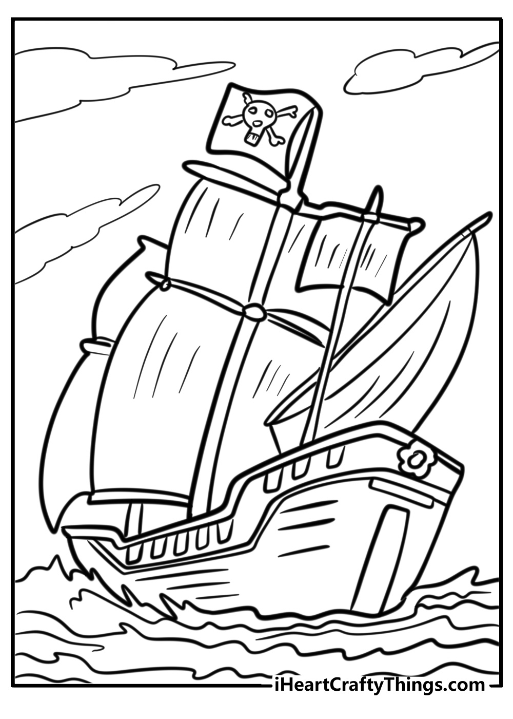 41 New Pirate Ship Coloring Pages 100 Free To Print 