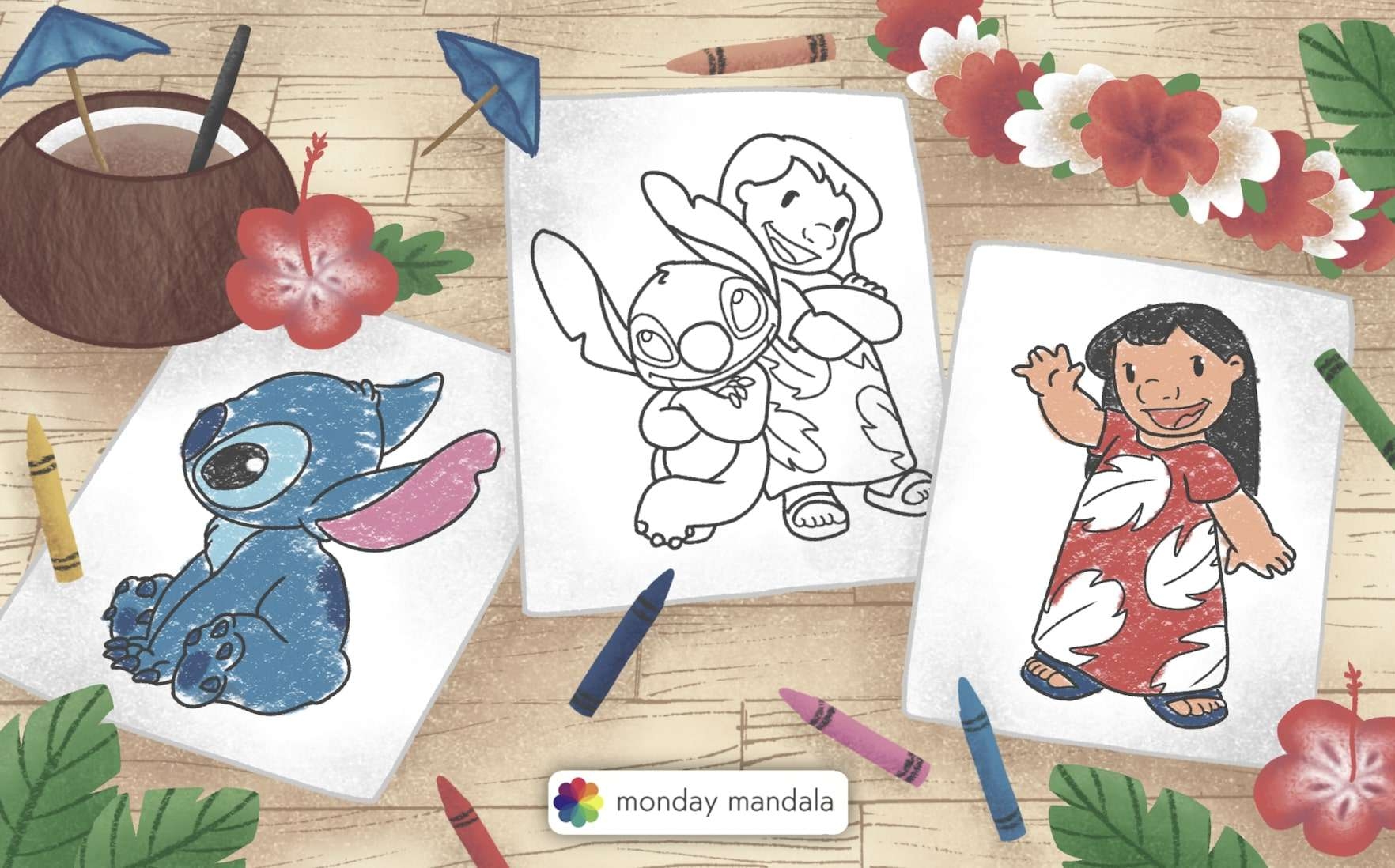 42 Lilo U0026 Stitch Coloring Pages Free PDF Printables 