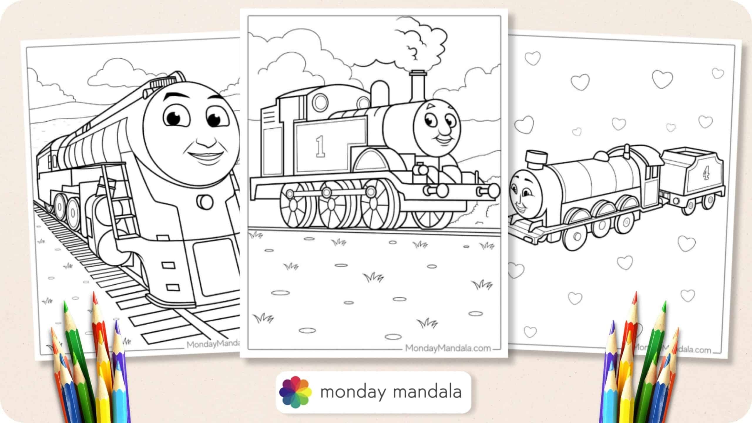 42 Thomas U0026 Friends Coloring Pages Free PDF Printables 