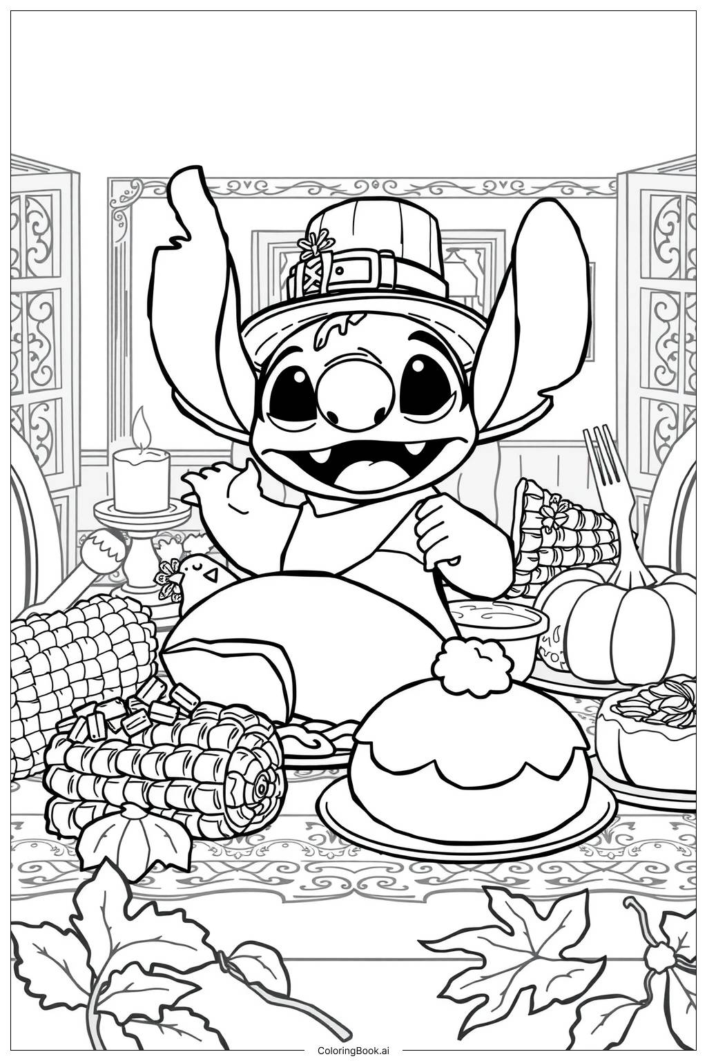 44 Stitch Coloring Pages Free PDF U0026 PNG Printables 