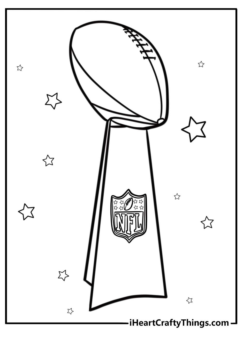 45 Free NFL Football And Super Bowl Coloring Pages To Print