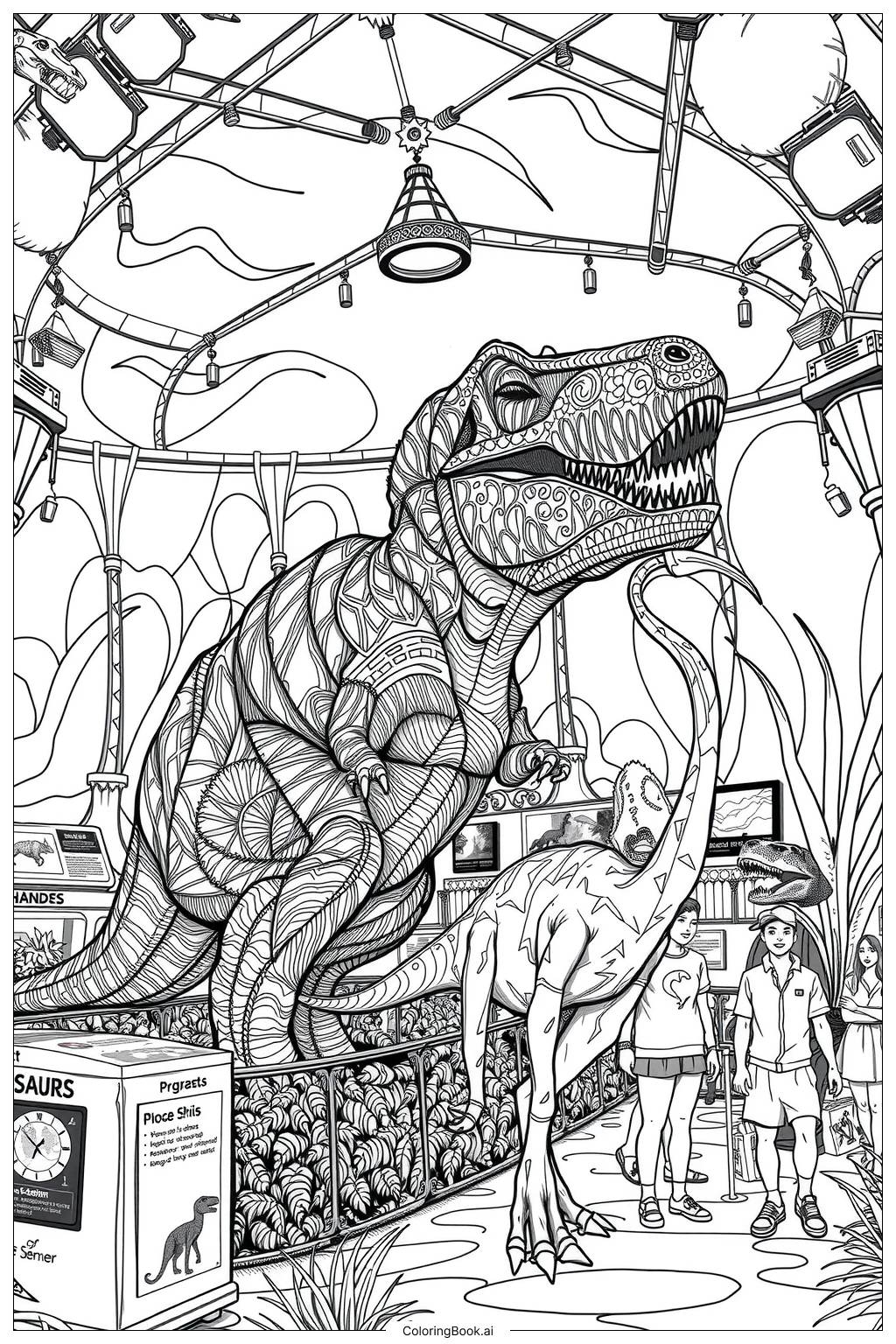 45 Jurassic World Coloring Pages Free PDF PNG Printables 