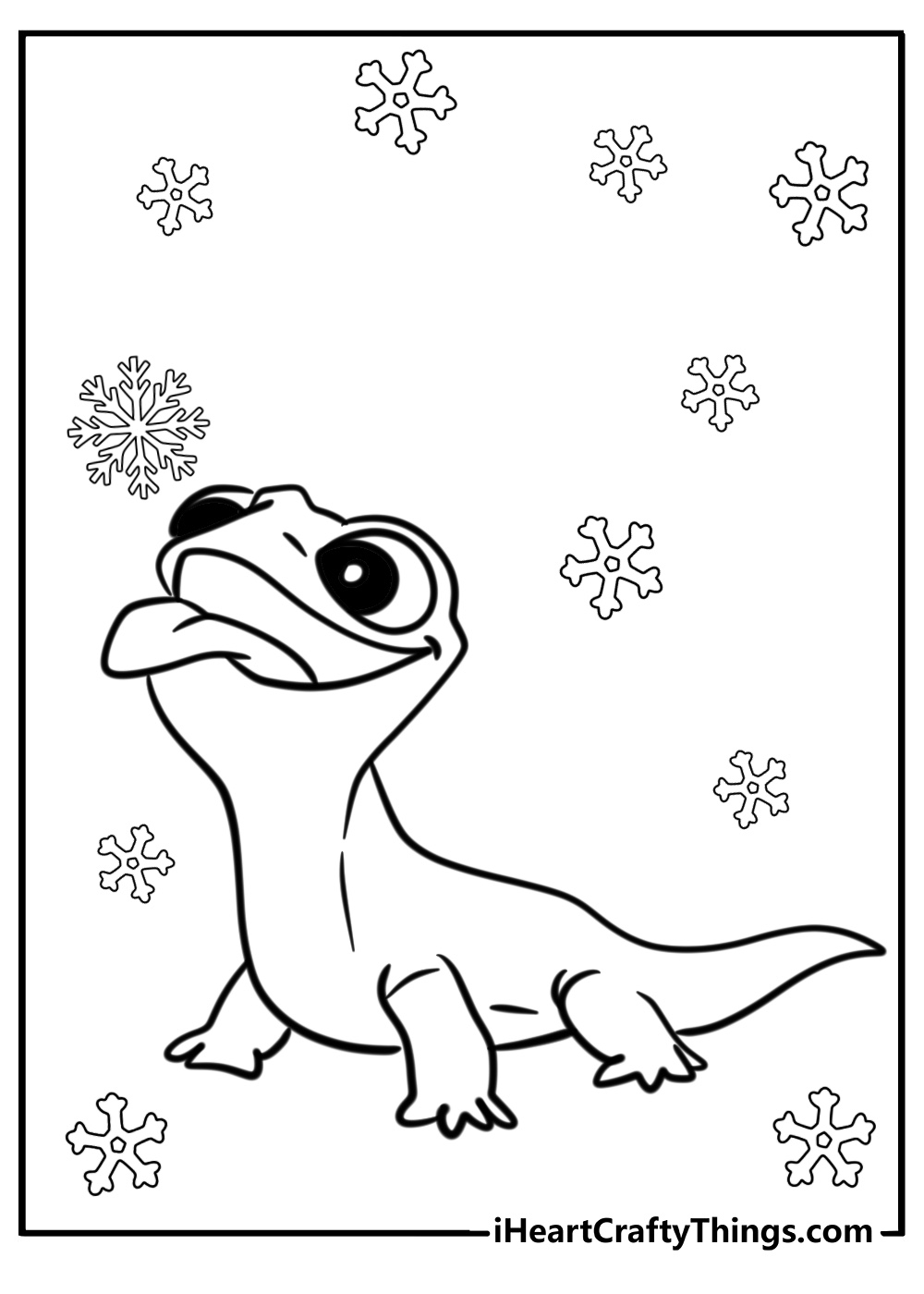 Free Frozen Coloring Pages Printable