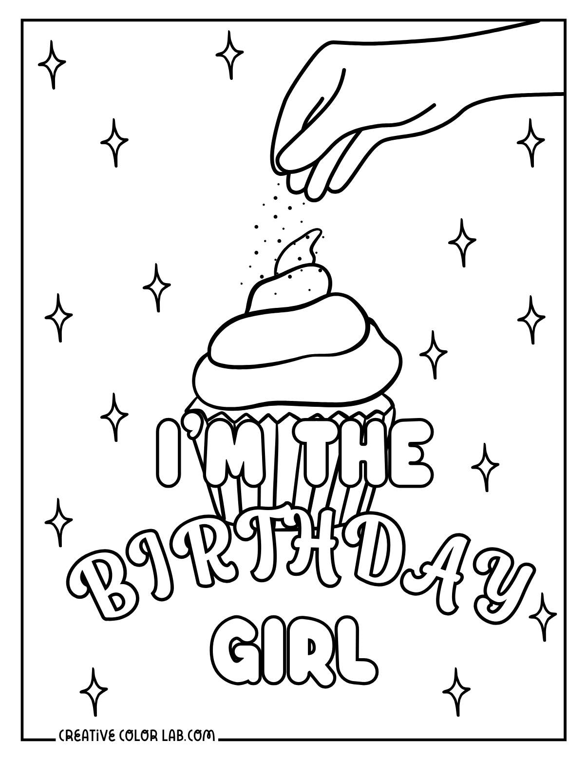 Printable Girl Coloring Pages Pdf