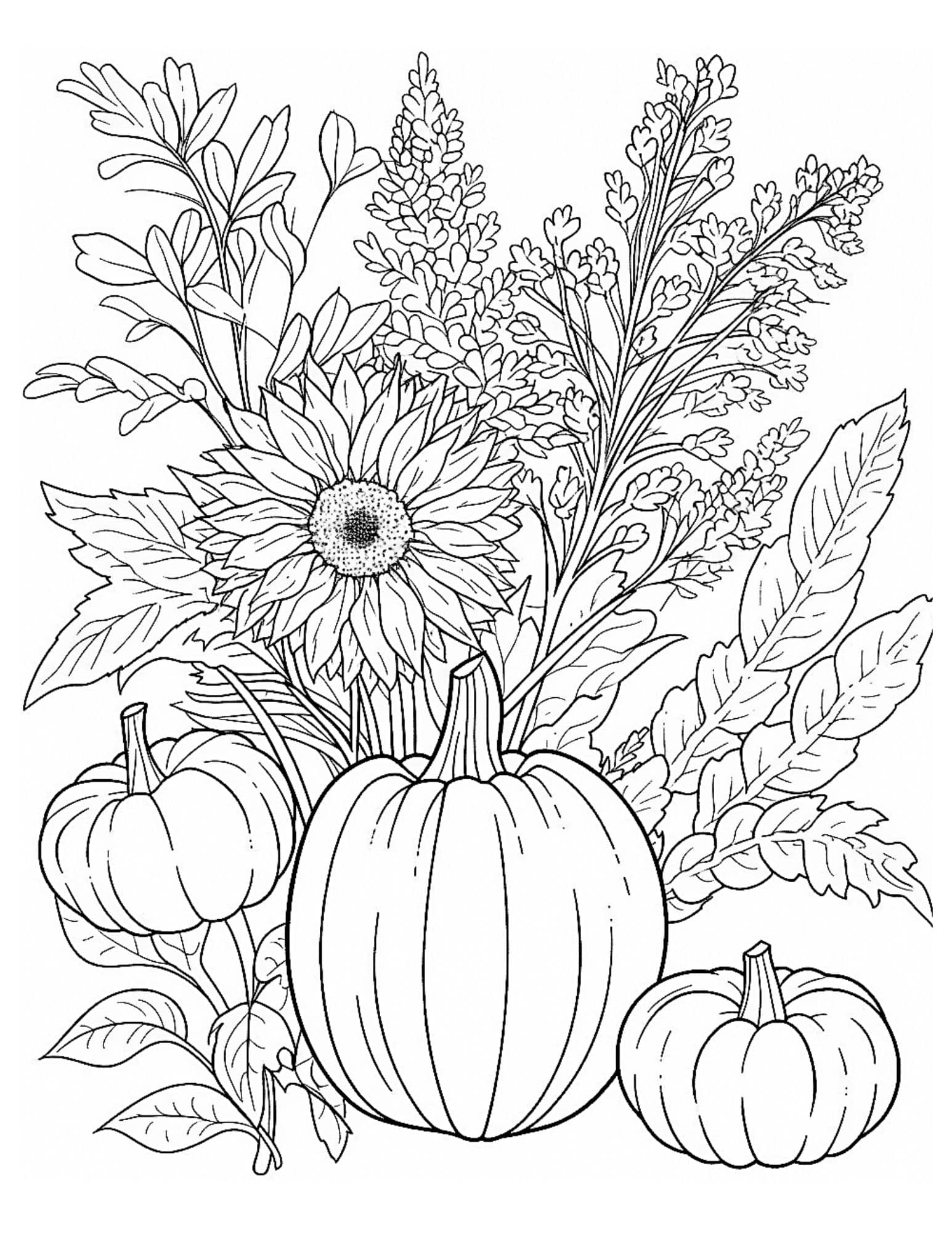 47 Fall Coloring Pages For Both Kids And Adults Our Mindful Life