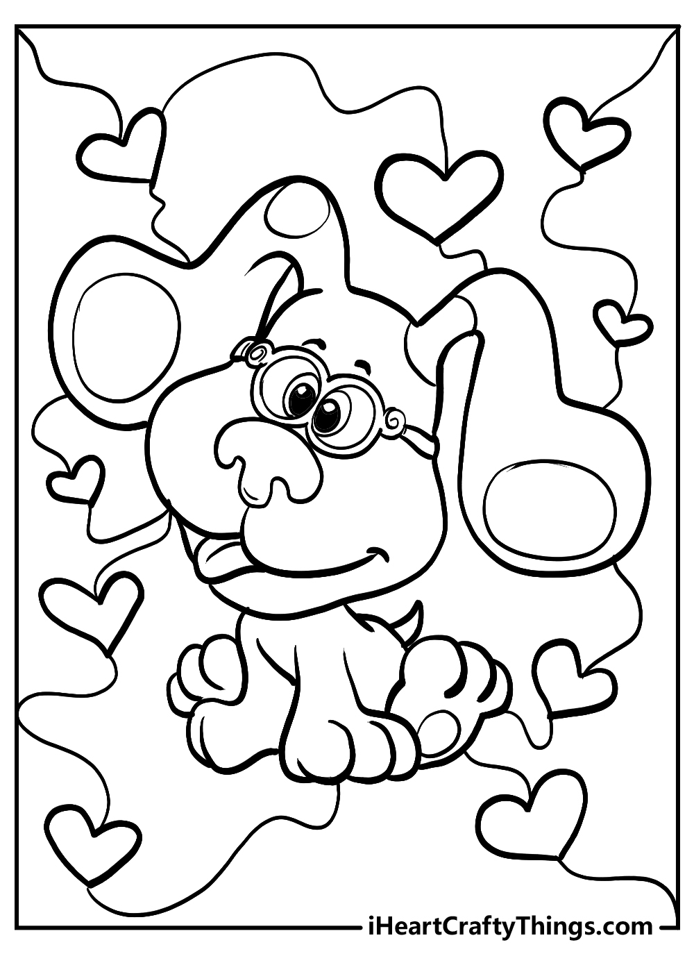 50 Blue s Clues Coloring Pages 100 Free Printable PDFs 