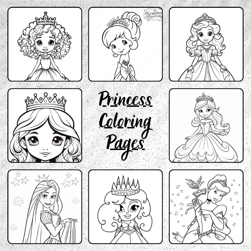 Free Coloring Pages Of Disney Princesses