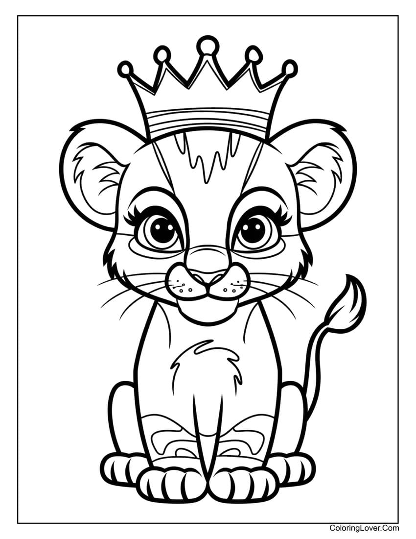 54 Lion Coloring Pages Free Printables For All Ages 