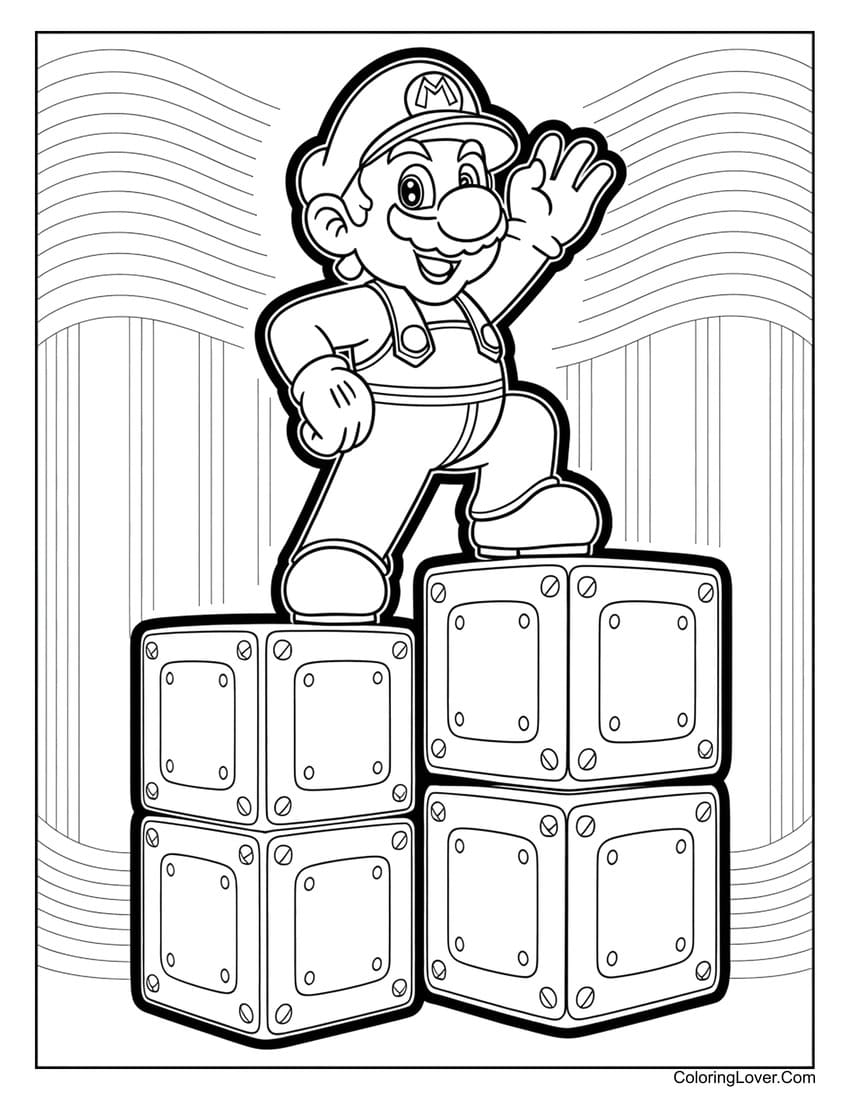Cartoon Printable Coloring Pages
