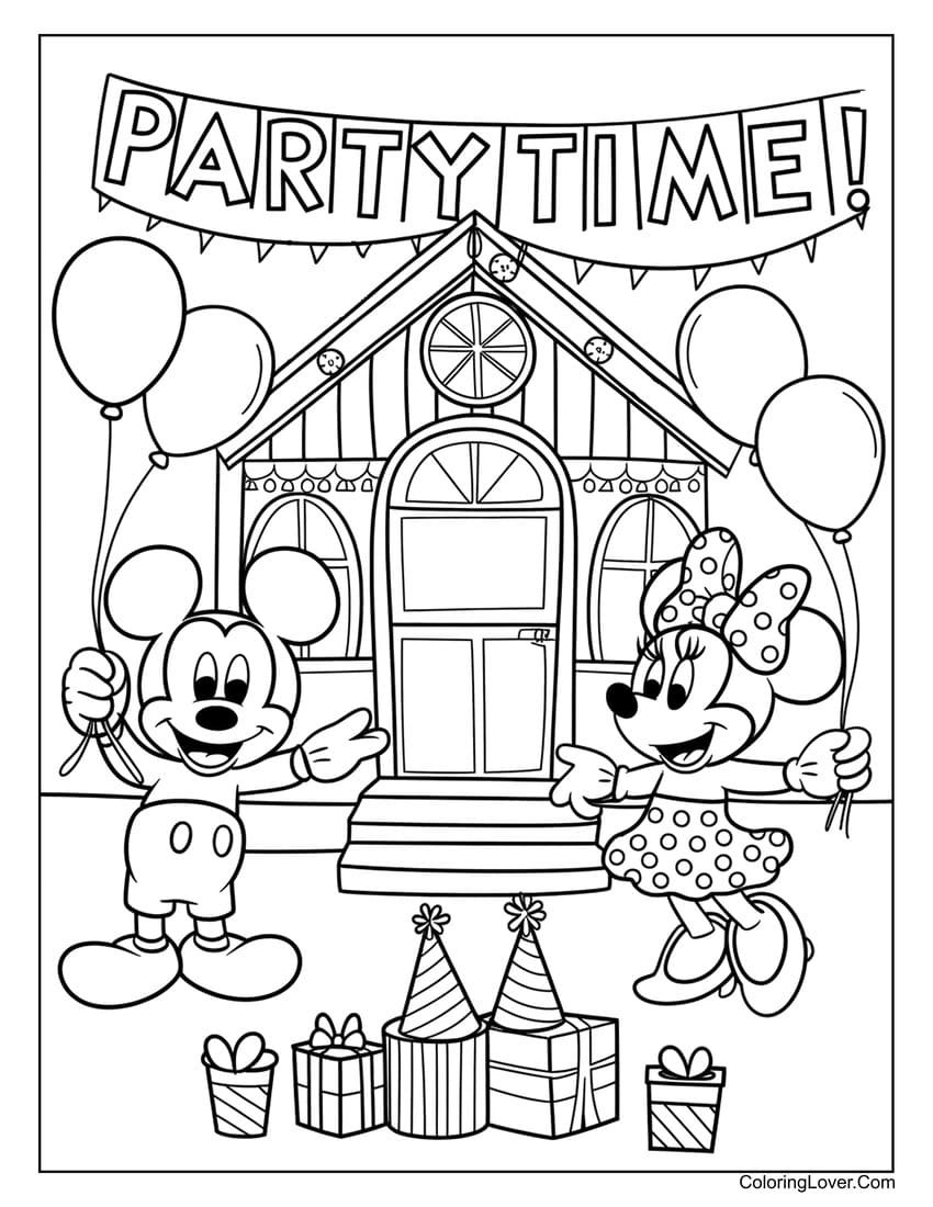 57 Mickey Mouse Coloring Pages Free Printables For All Ages 