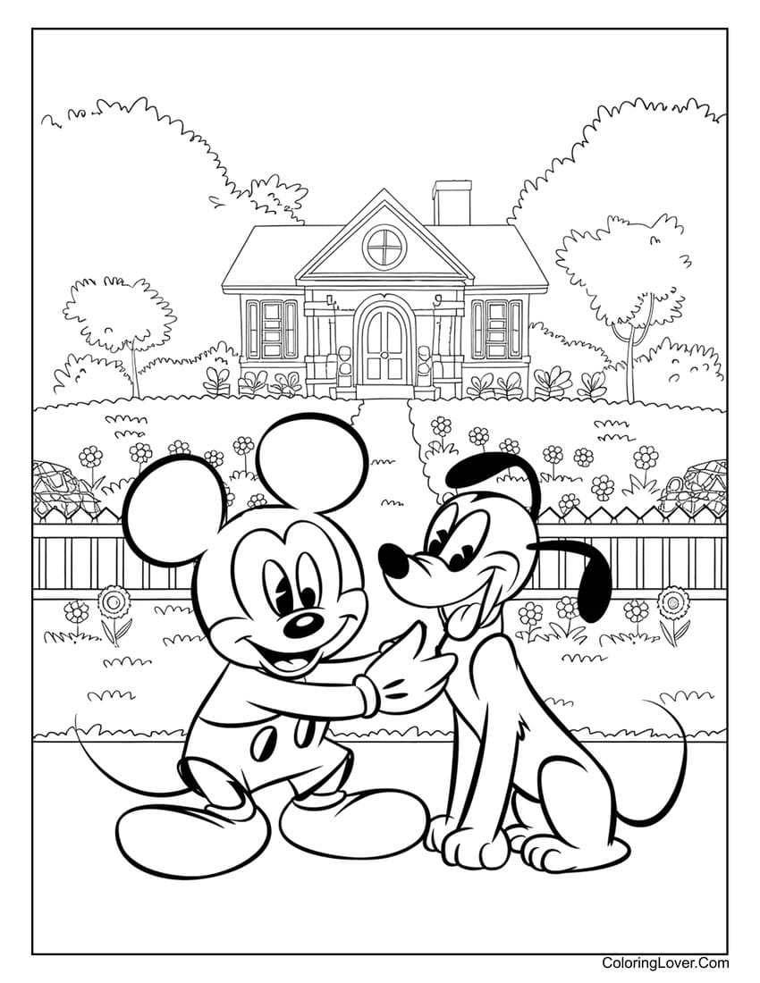 57 Mickey Mouse Coloring Pages Free Printables For All Ages 