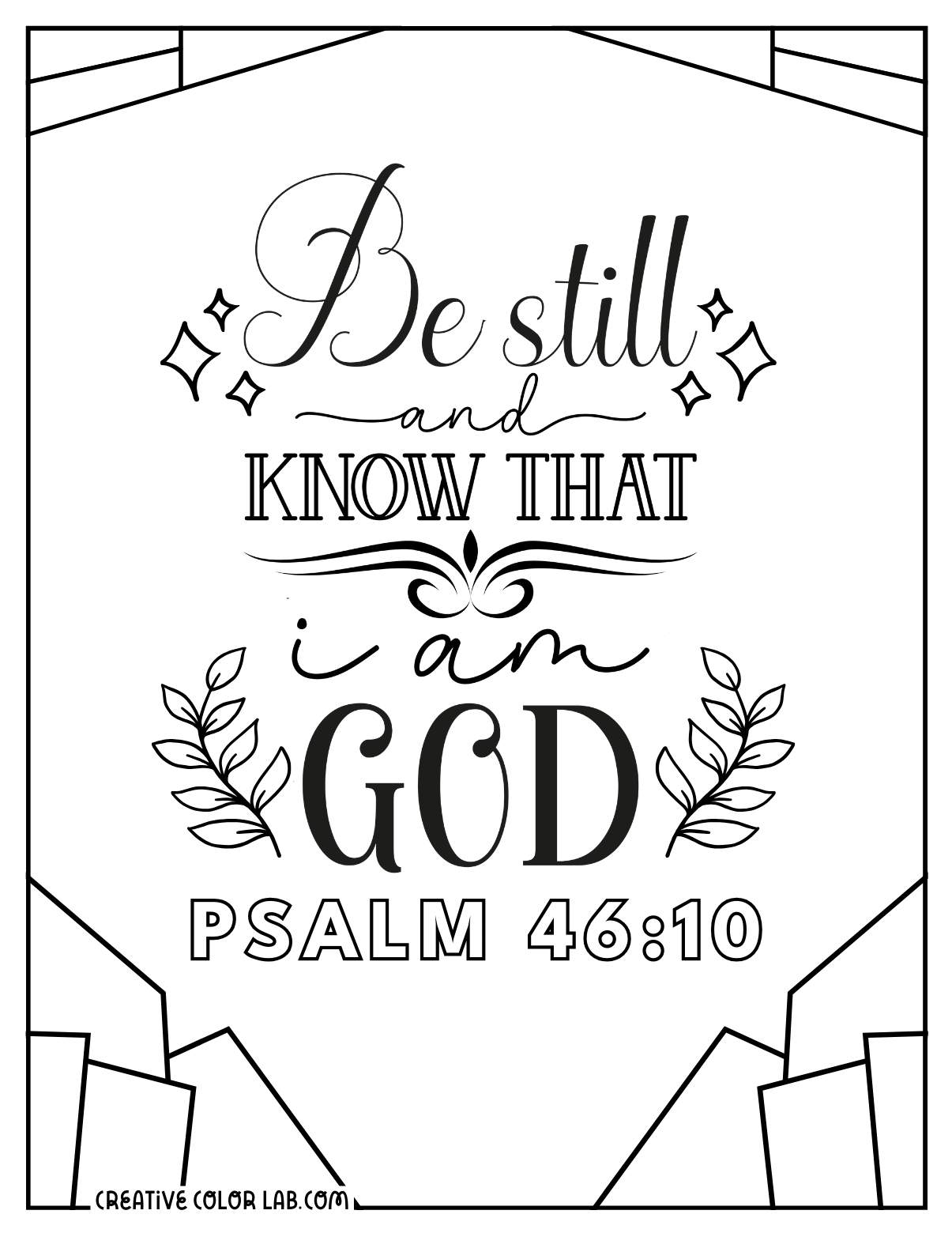 Free Printable Coloring Pages Bible Verses