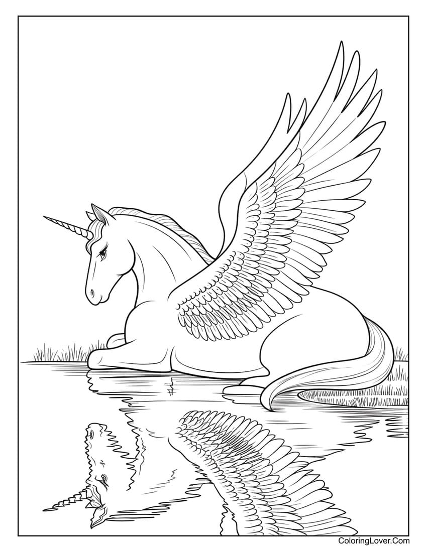 76 Unicorn Coloring Pages Free Printables For All Ages 