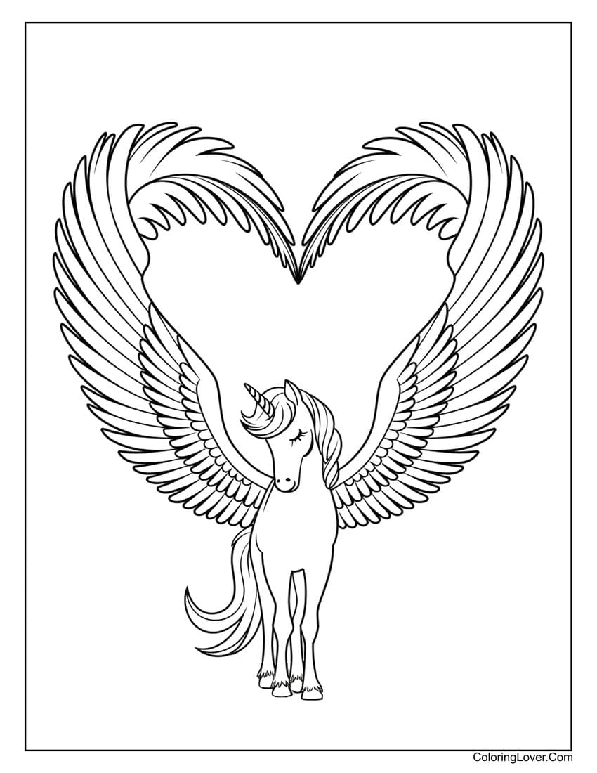 76 Unicorn Coloring Pages Free Printables For All Ages 