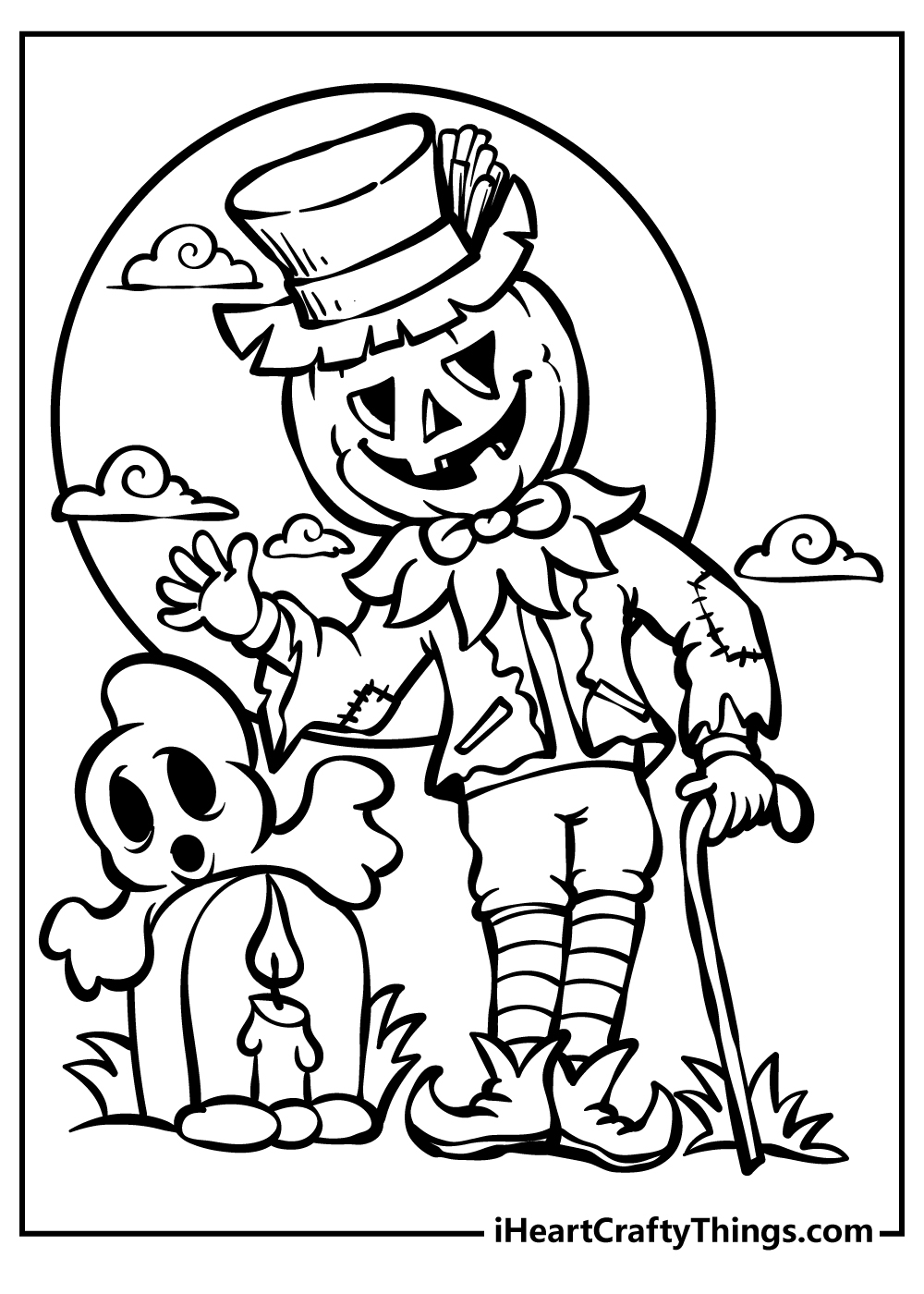 80 Halloween Coloring Pages Free Printables For Kids