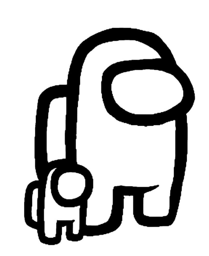 87 Among Us Coloring Pages Free To Print Artsy Pretty Colors