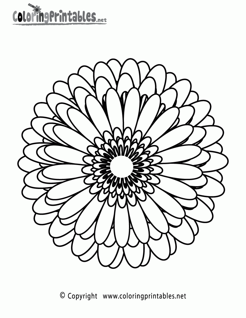 Abstract Coloring Page A Free Adult Coloring Printable