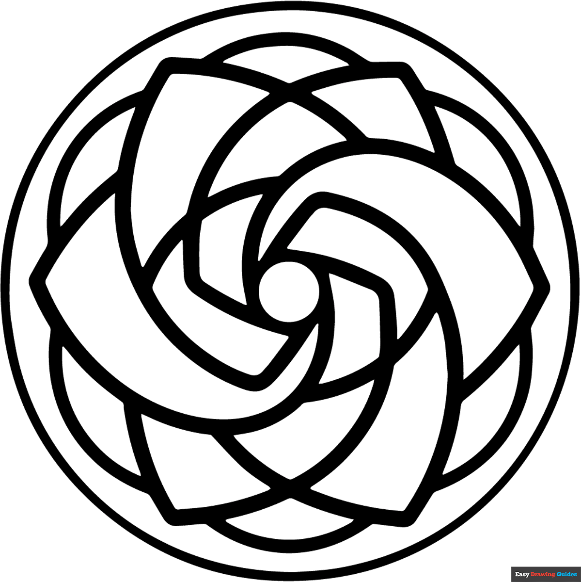 Printable Abstract Art Coloring Pages