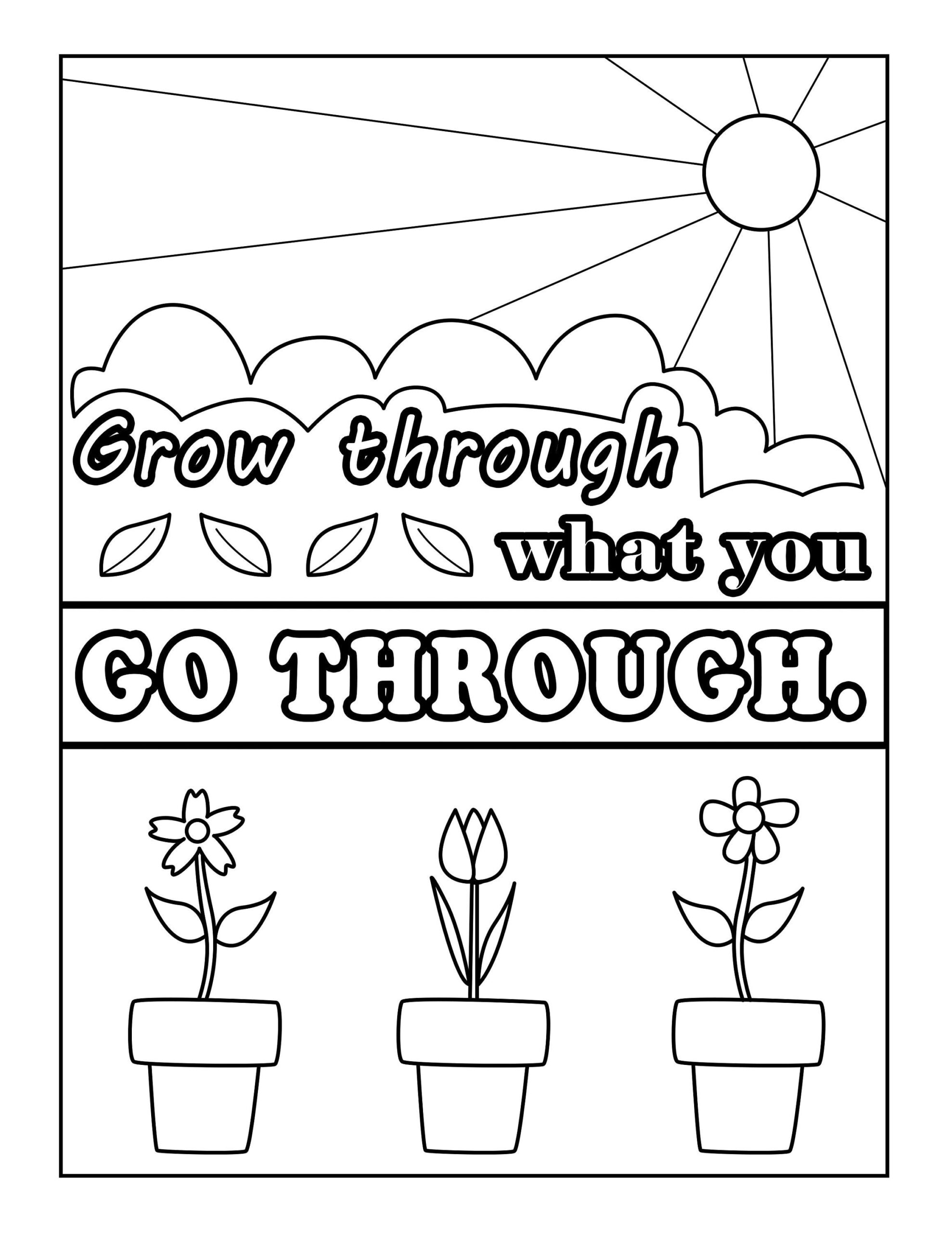 Free Easy Coloring Pages For Adults