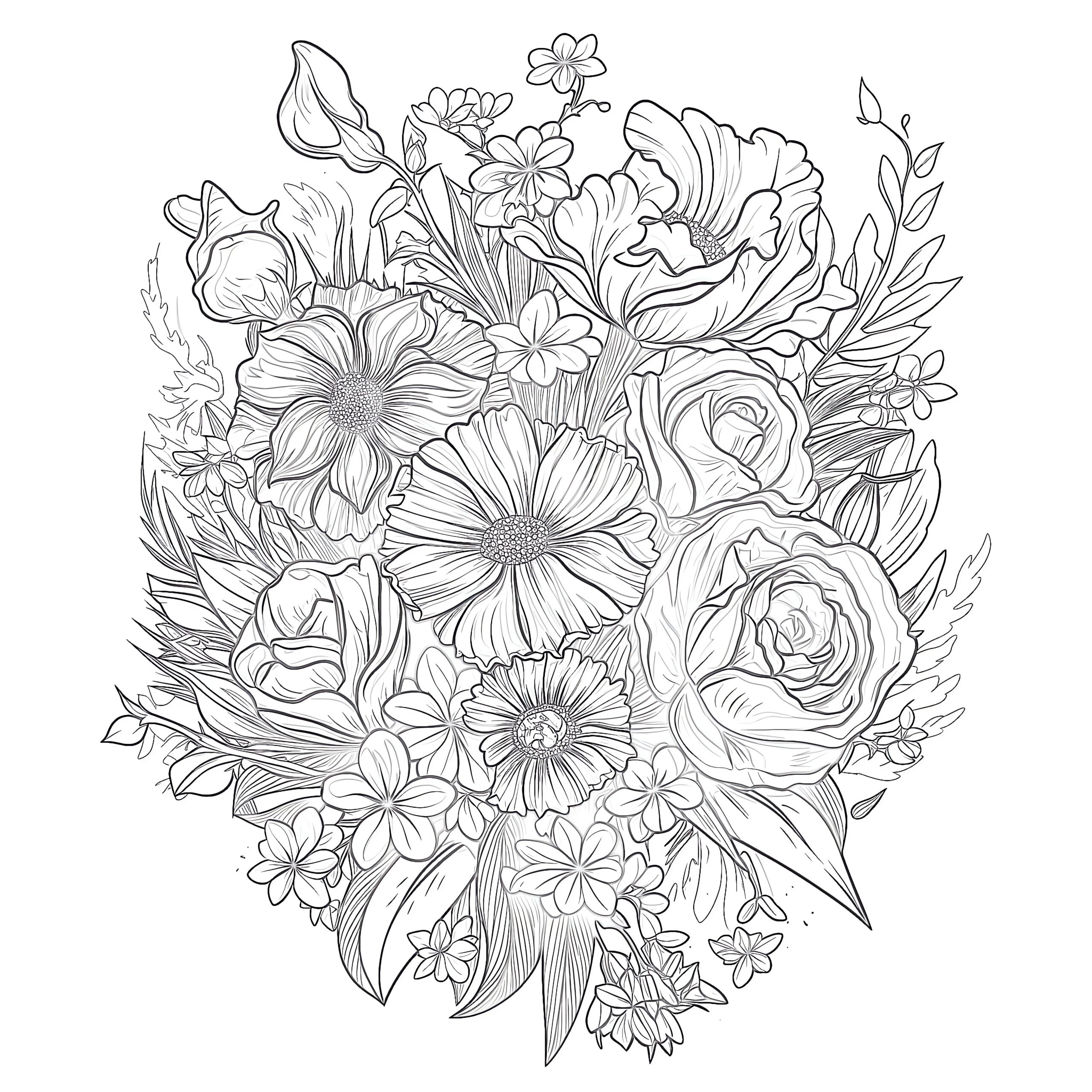 Free Detailed Coloring Pages